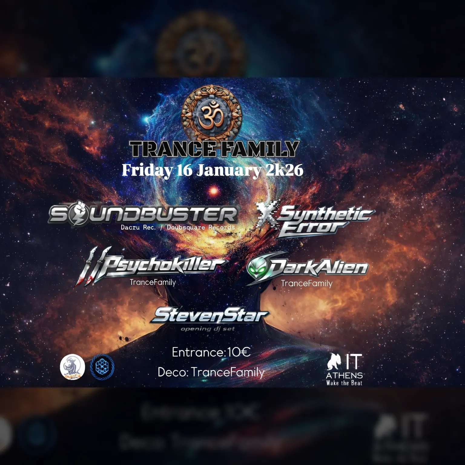 TranceFamily welcome's 2026 & Name Day event