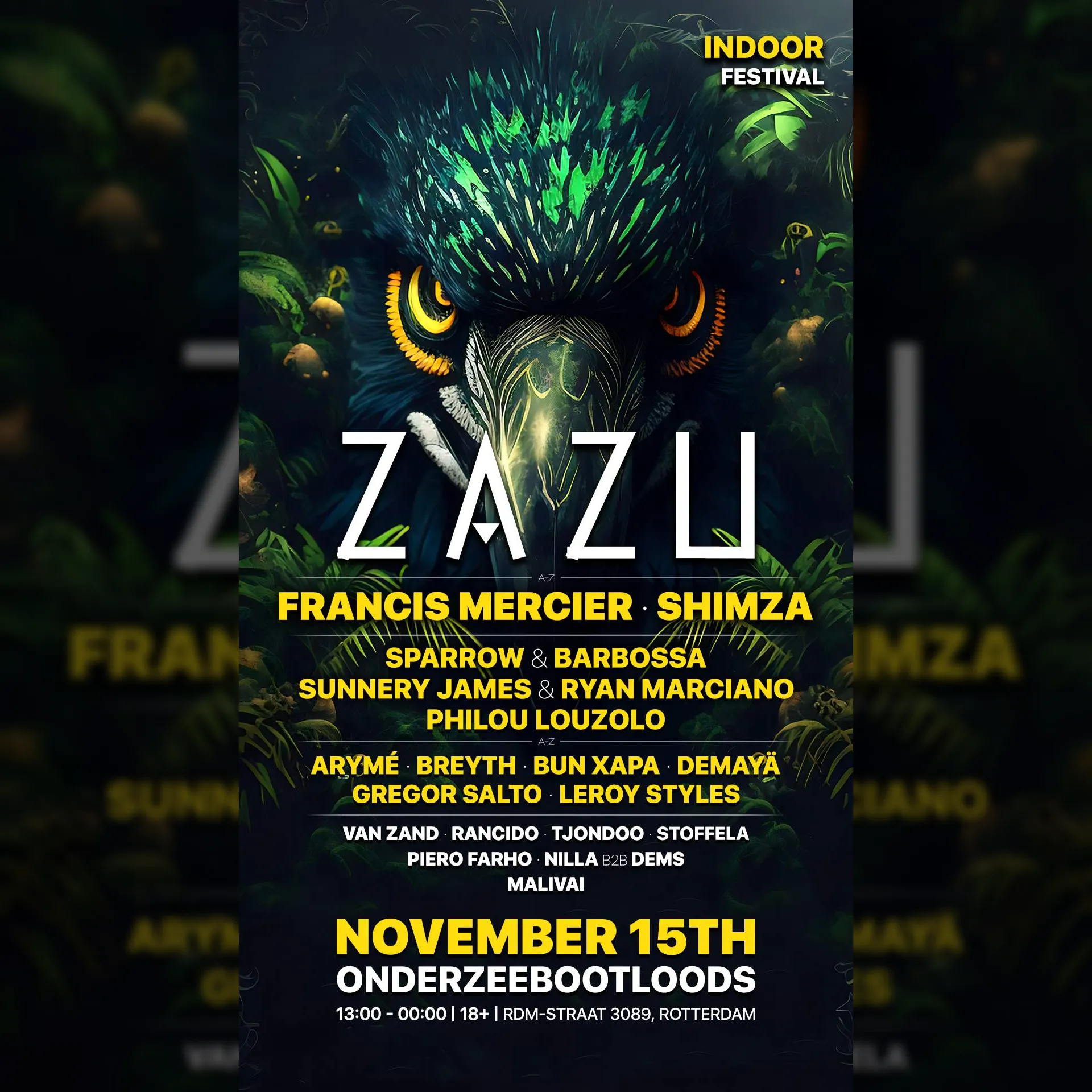 ZAZU Indoor Festival