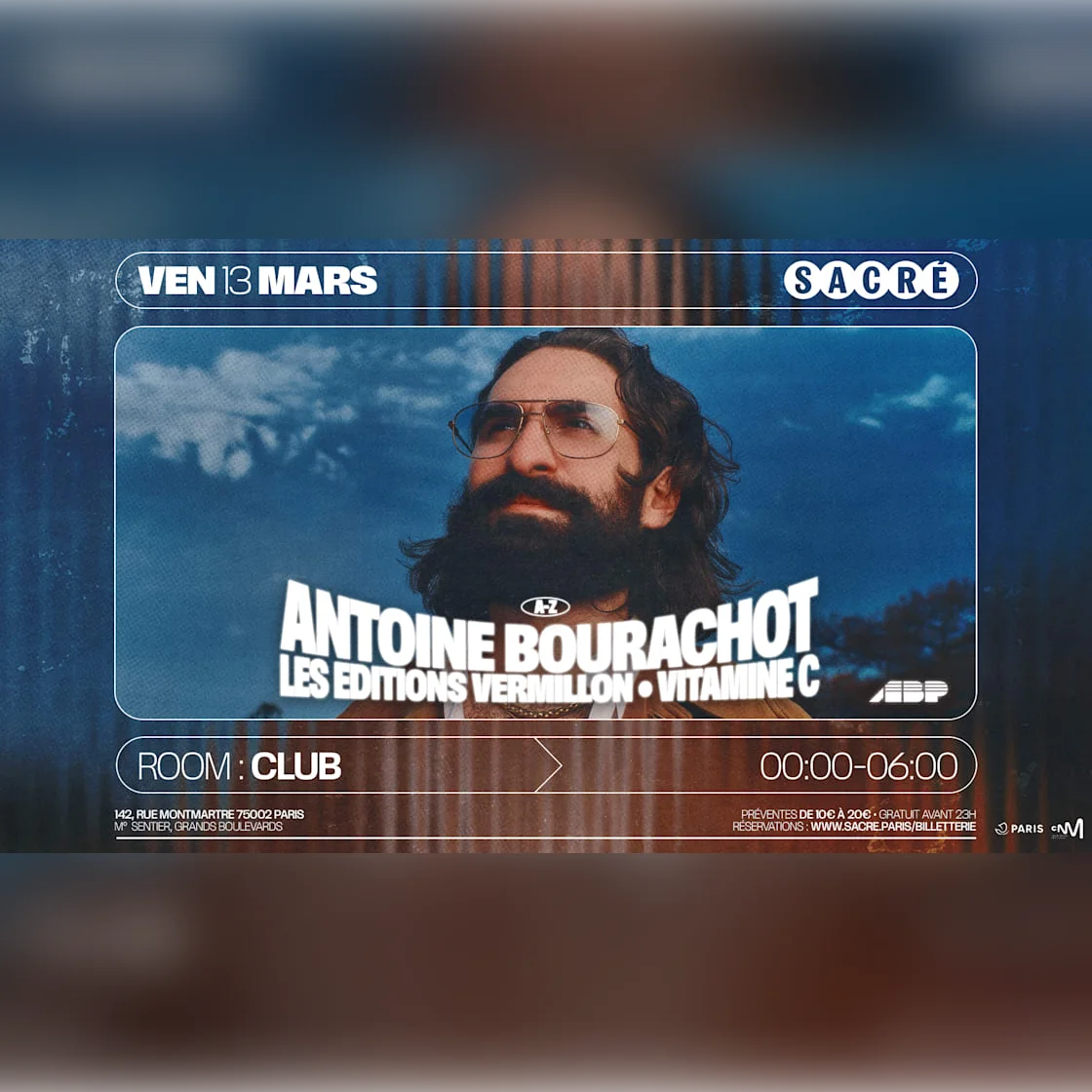 Sacré : Antoine Bourachot, Vitamine C,Les Editions Vermillon