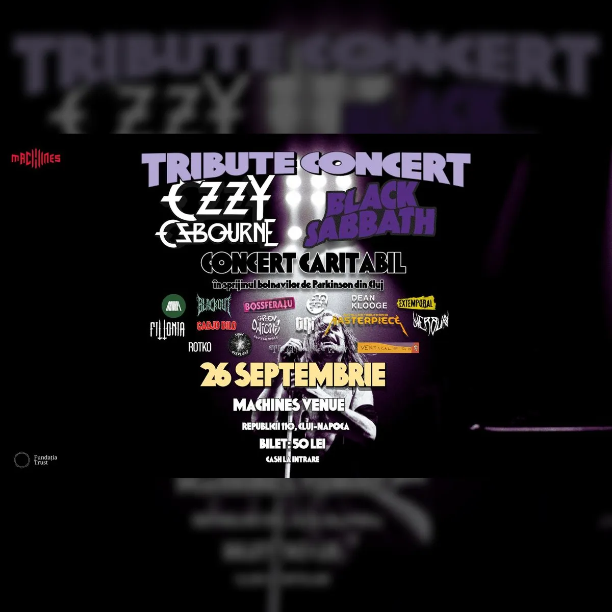 Tribute Concert Ozzy Osbourne x Black Sabbath