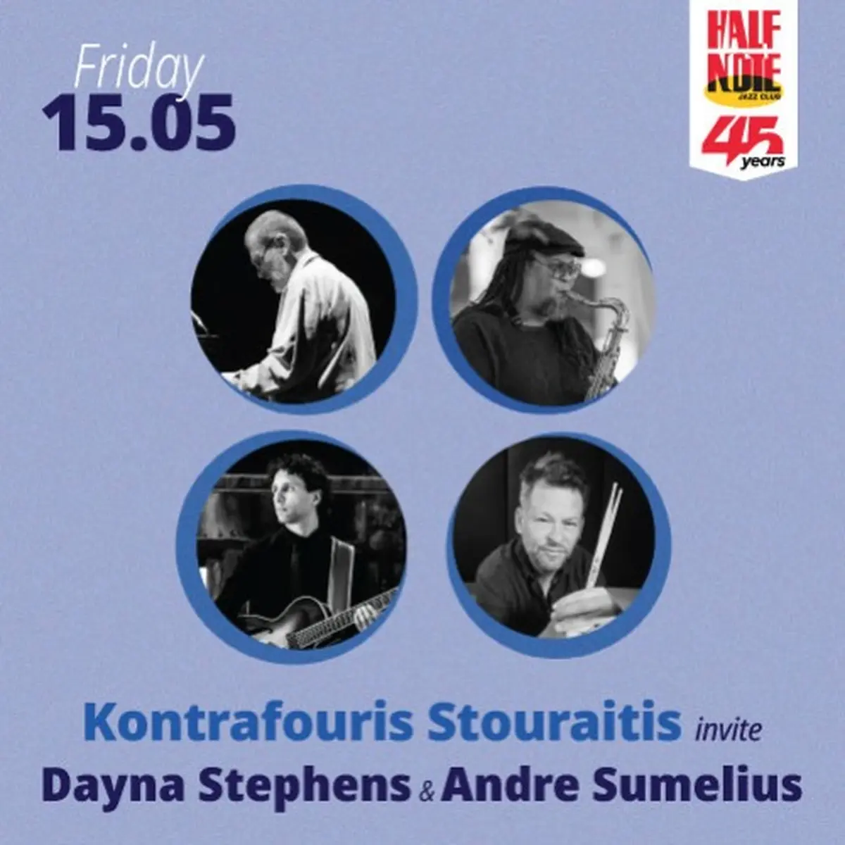 Kontrafouris/Stouraitis invite Dayna Stephens & Andre Sumelius
