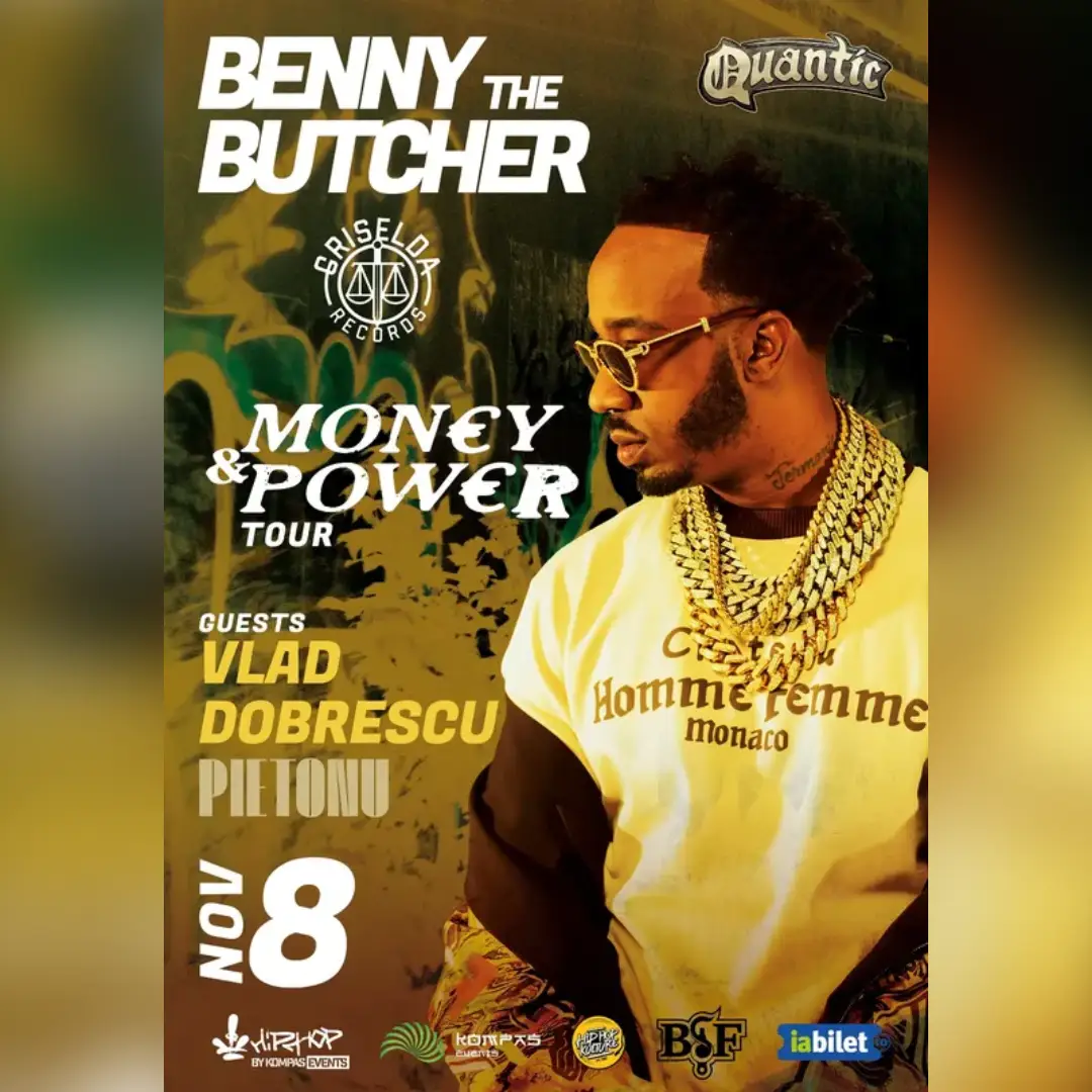 BENNY THE BUTCHER – Money & Power Tour