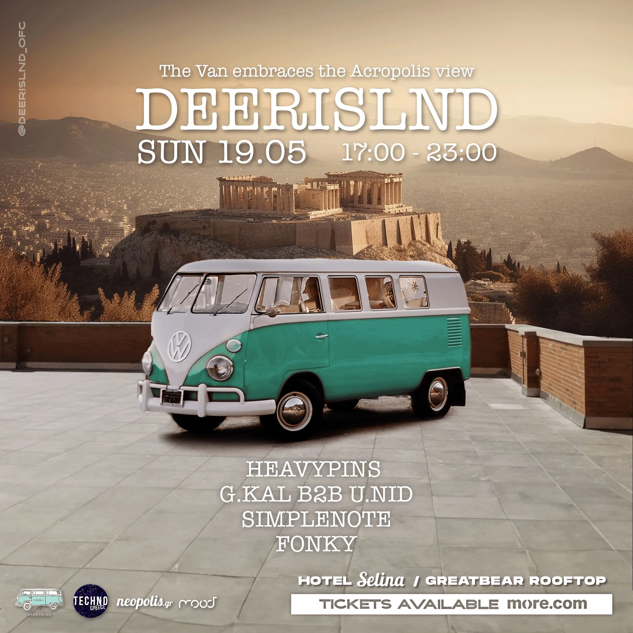 The van embraces the Acropolis view pt. V