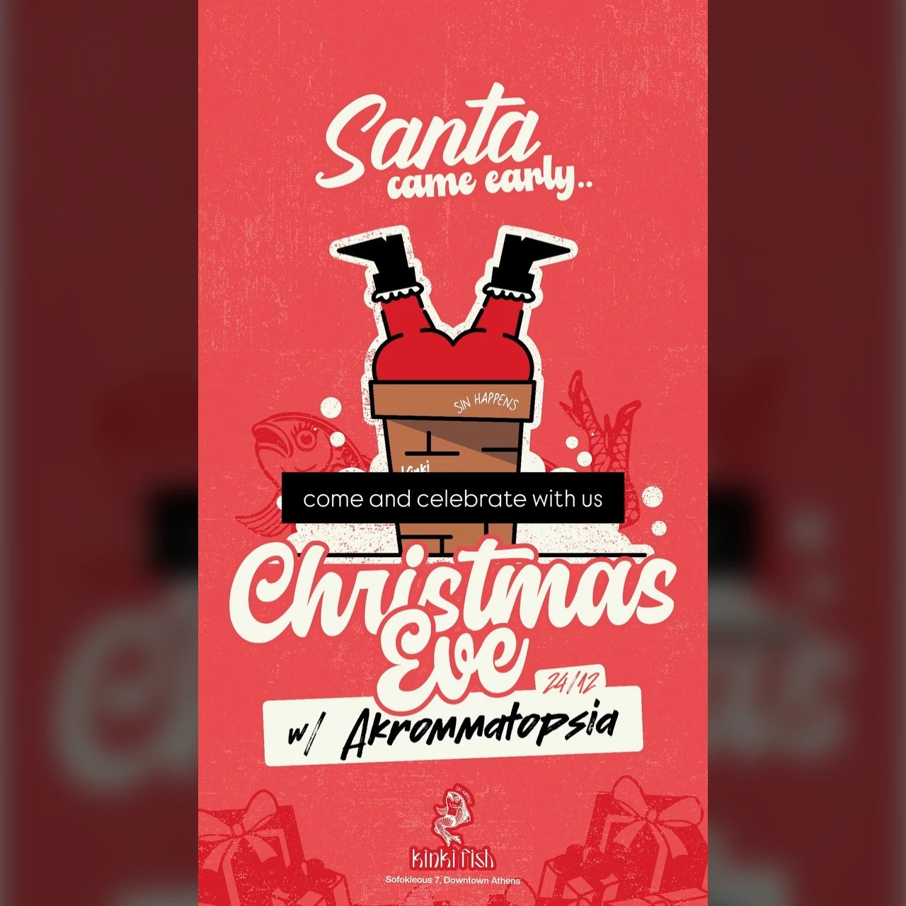Christmas Eve with Akromatopsia