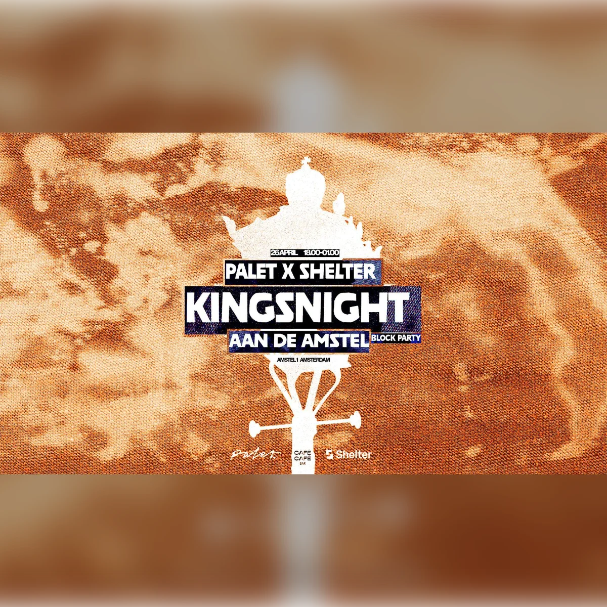 PALET x Shelter Kingsnight Aan de Amstel