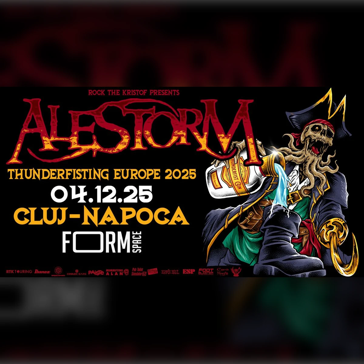 ALESTORM, Lutharo, Roses of Thieves - 04.12 - /FORM Space