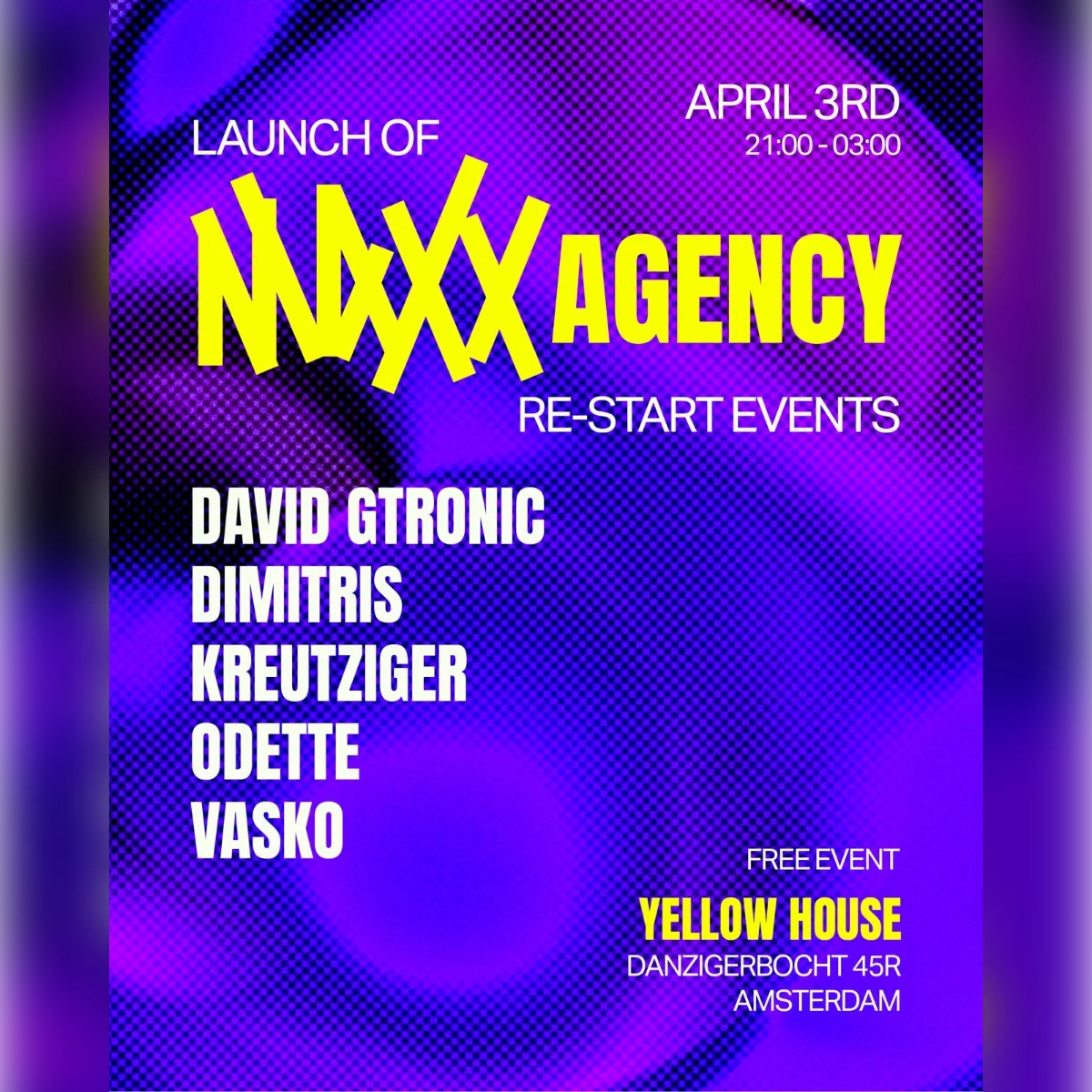 Launch of MAXX Agency - RE:START