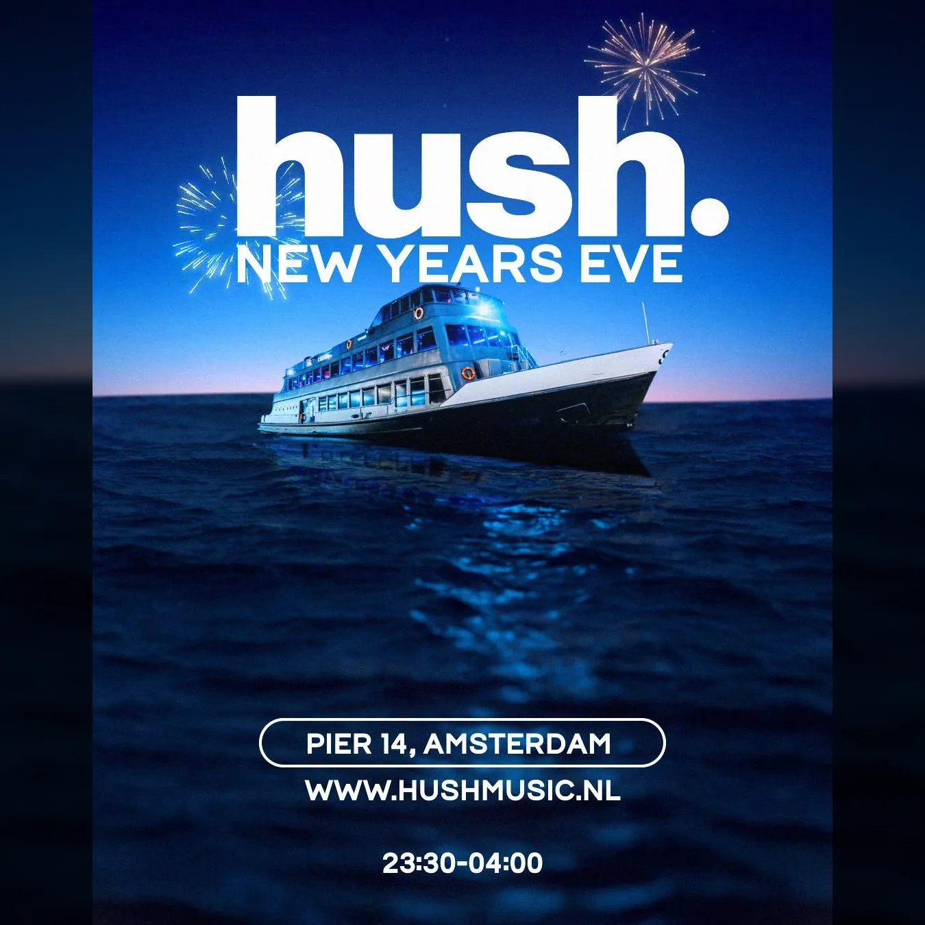 Hush New Year’s Eve, BoatParty