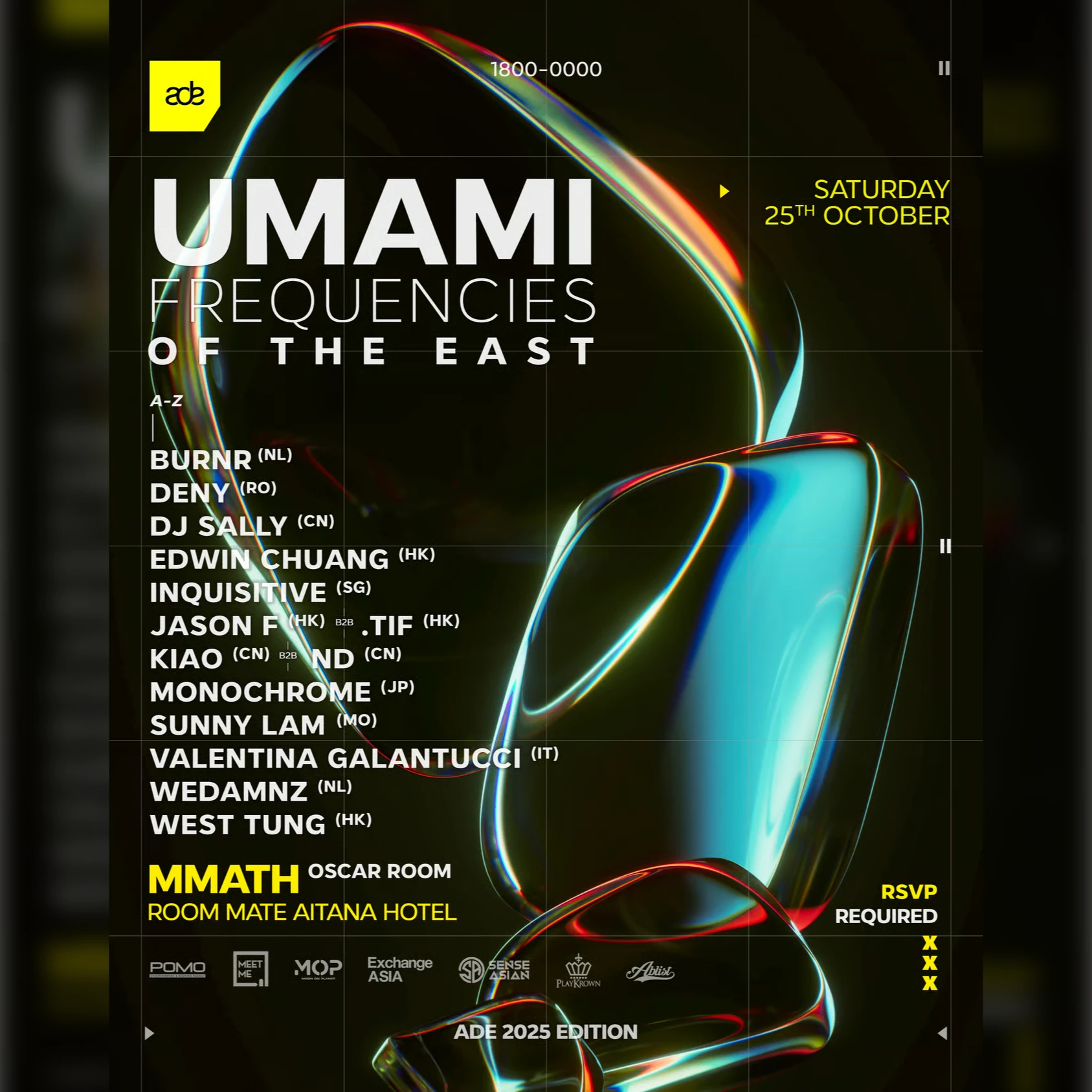 UMAMI: Frequencies of the East