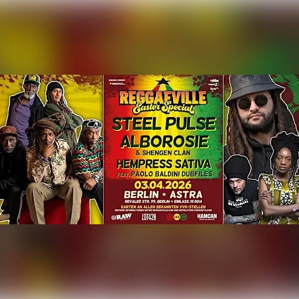 REGGAEVILLE EASTER SPECIAL in Berlin 2026