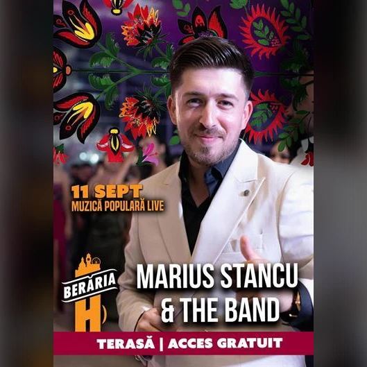 Muzică Populară Live cu Marius Stancu & The Band // Pe Terasă