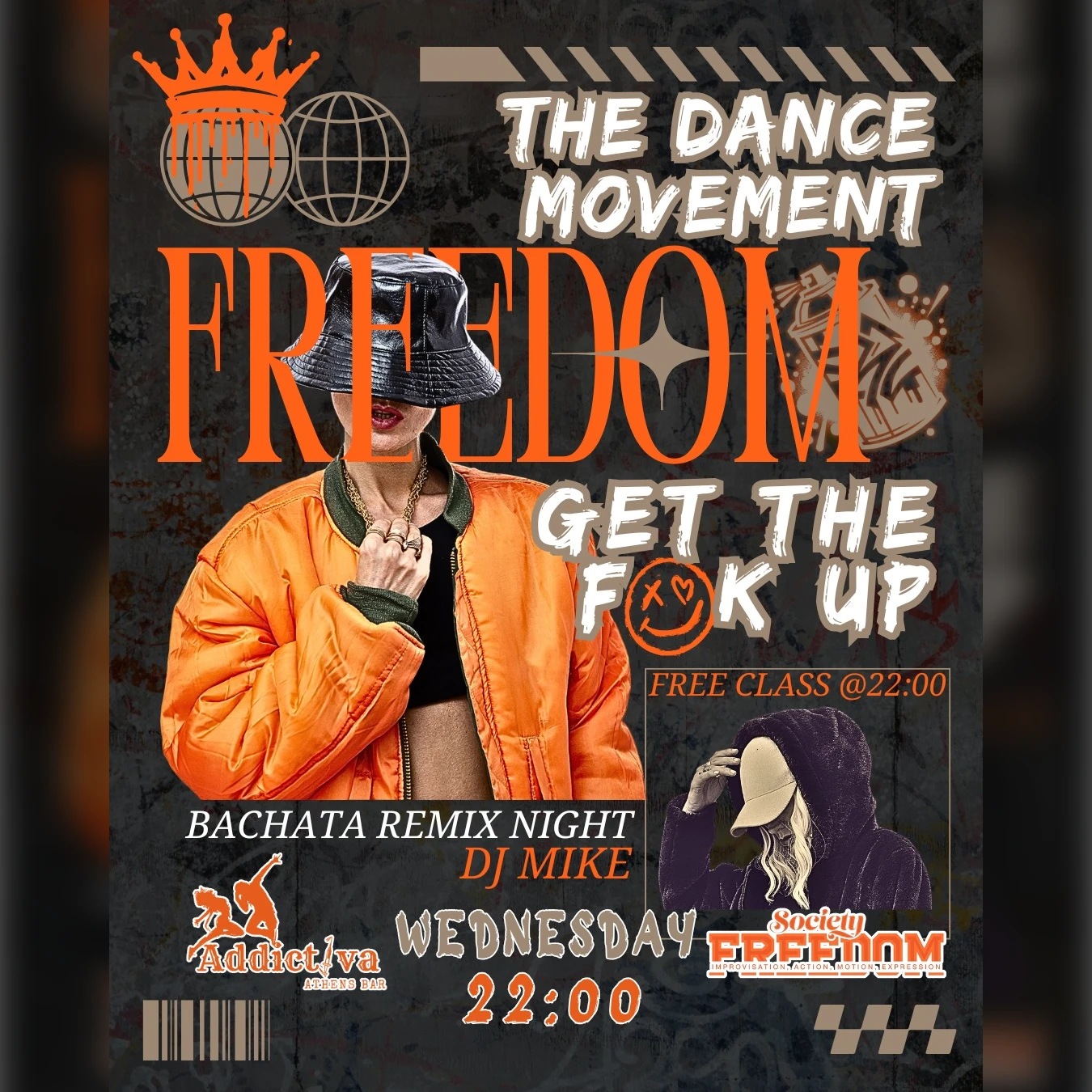 13/08 | Freedom Get The F**k Up | Wednesdays Bachata Remix Party  