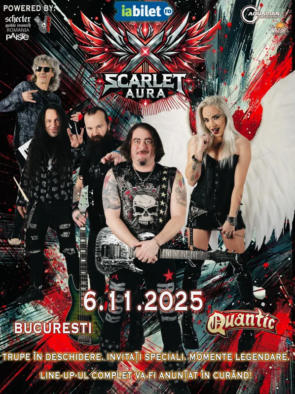 Scarlet Aura – 10 Ani cu Aripi de Rock