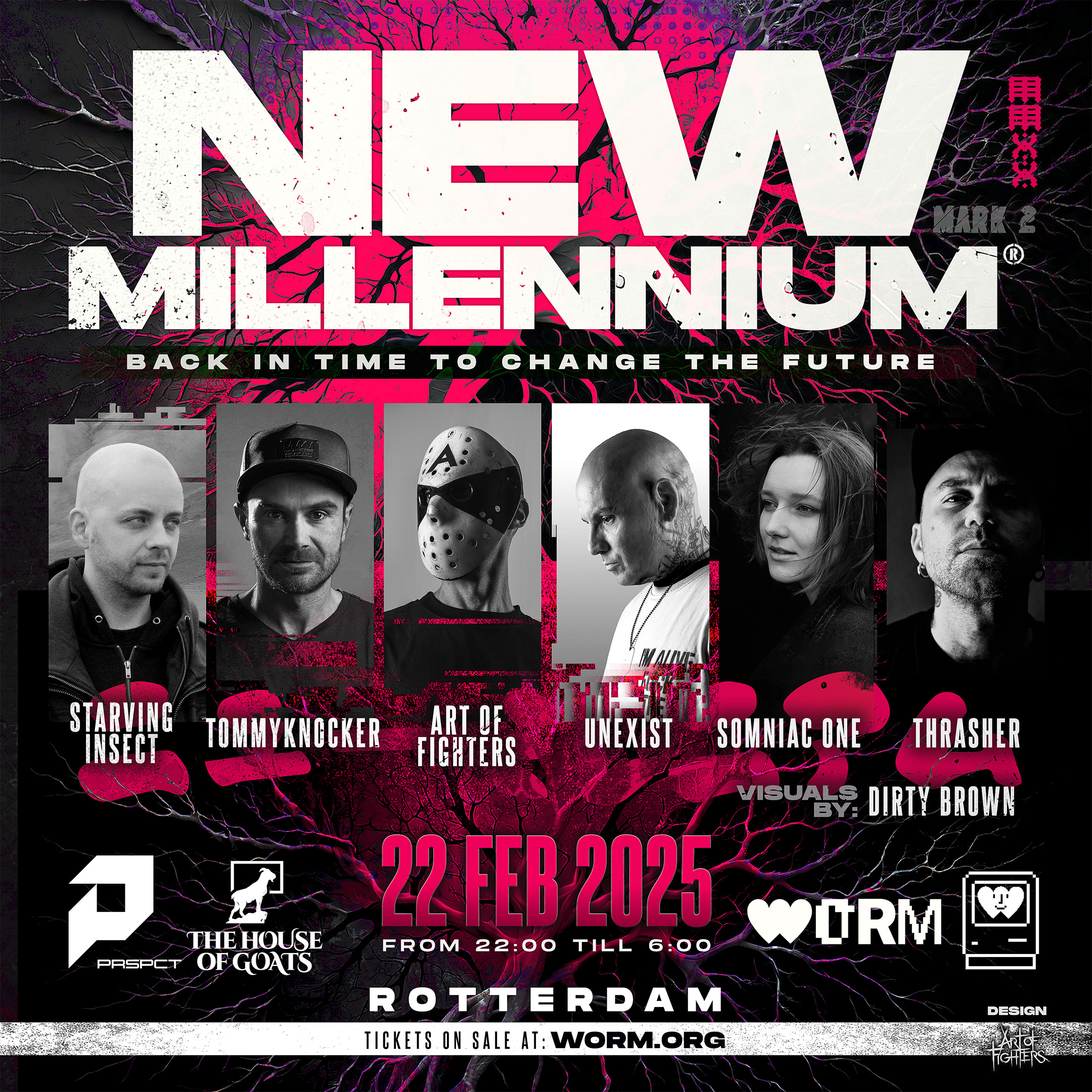 New Millennium & PRSPCT w/ Unexist, Art of Fighters and Tommyknocker