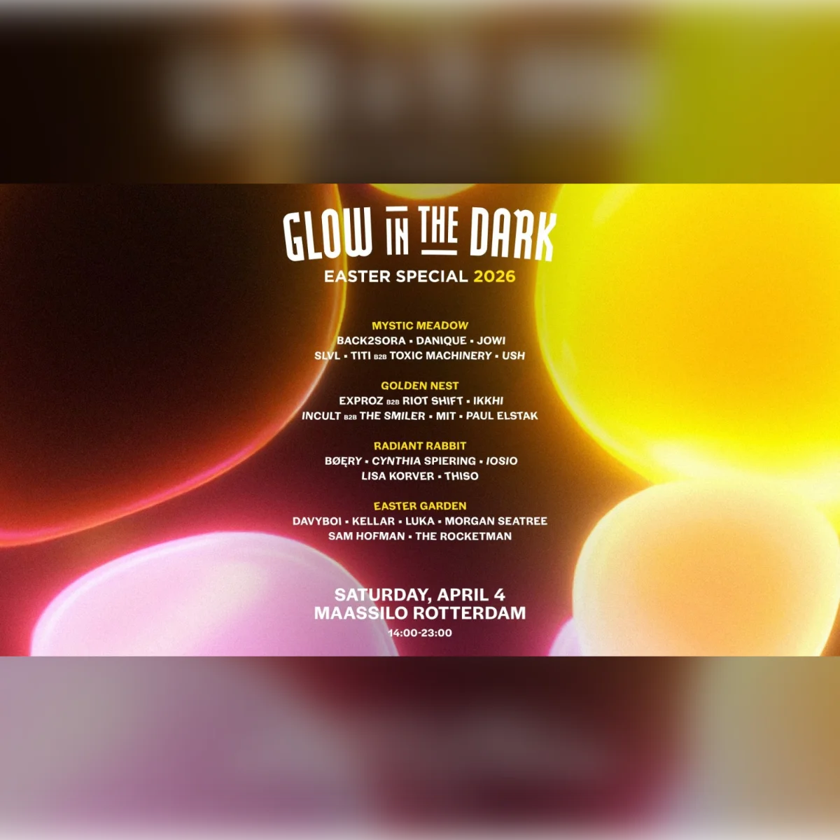 Glow in the Dark ‘Easter Special’ 2026