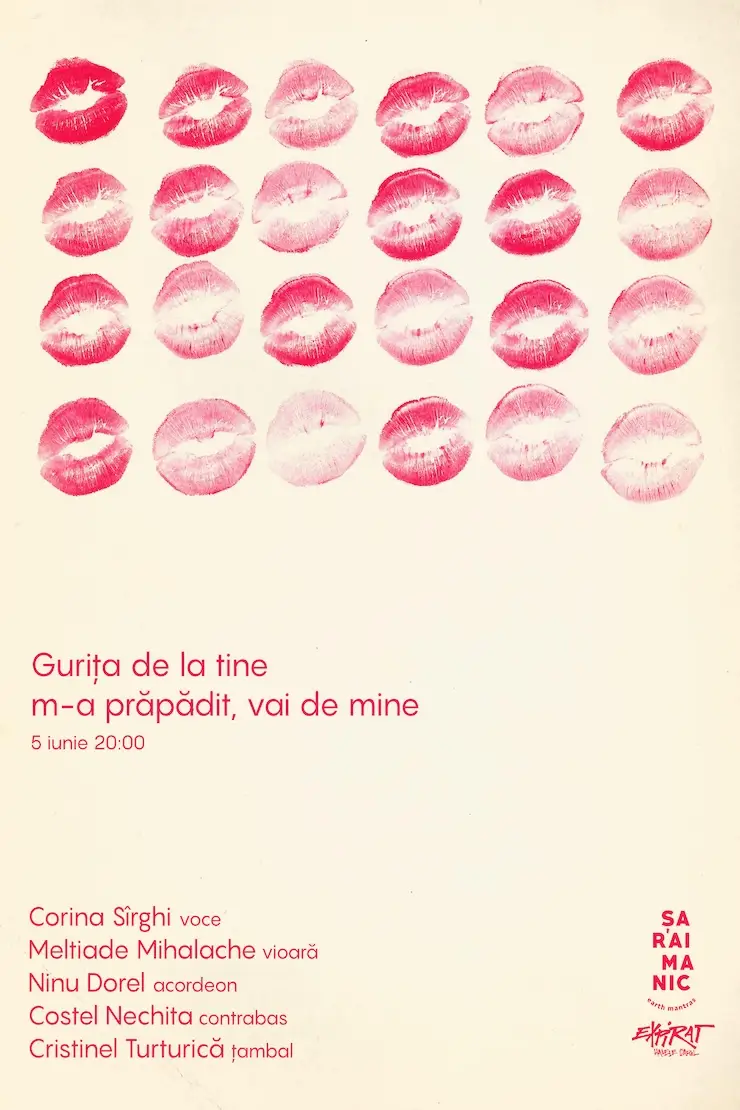 Corina Sîrghi • Gurița de la tine m-a prăpădit, vai de mine