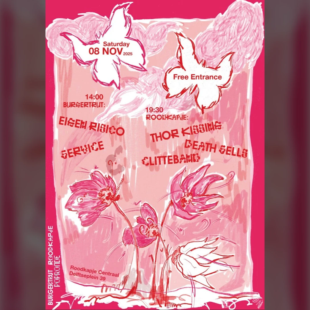 Popronde: Eigen Risico, SERVICE, Thor Kissing, Clitteband, Death Sells