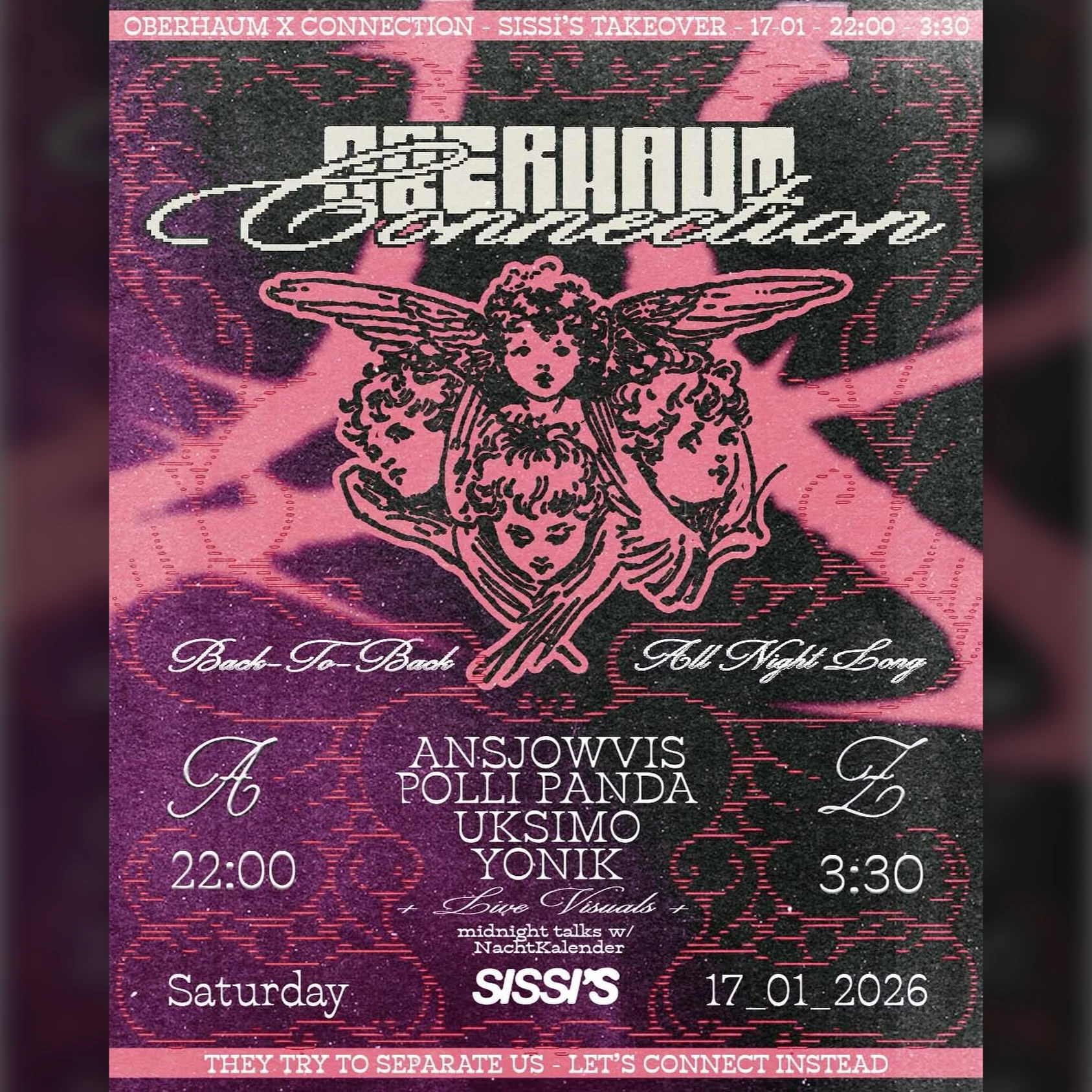 Sissi's Saturday w/ Connection art x OBERHAUM, Merel Helderman & more