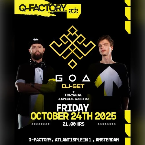 Go_A DJ-set + Tornada & Special Guest DJ.