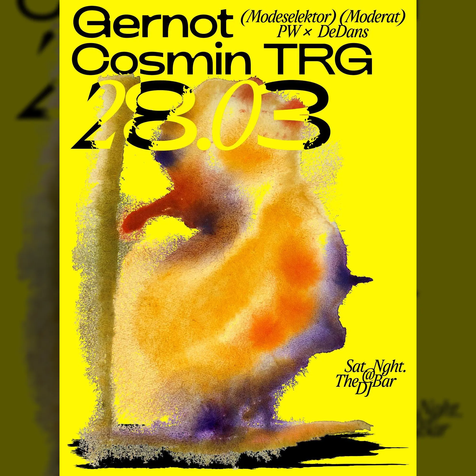 PW x DeDans • Gernot (Modeselektor, Moderat), Cosmin TRG 