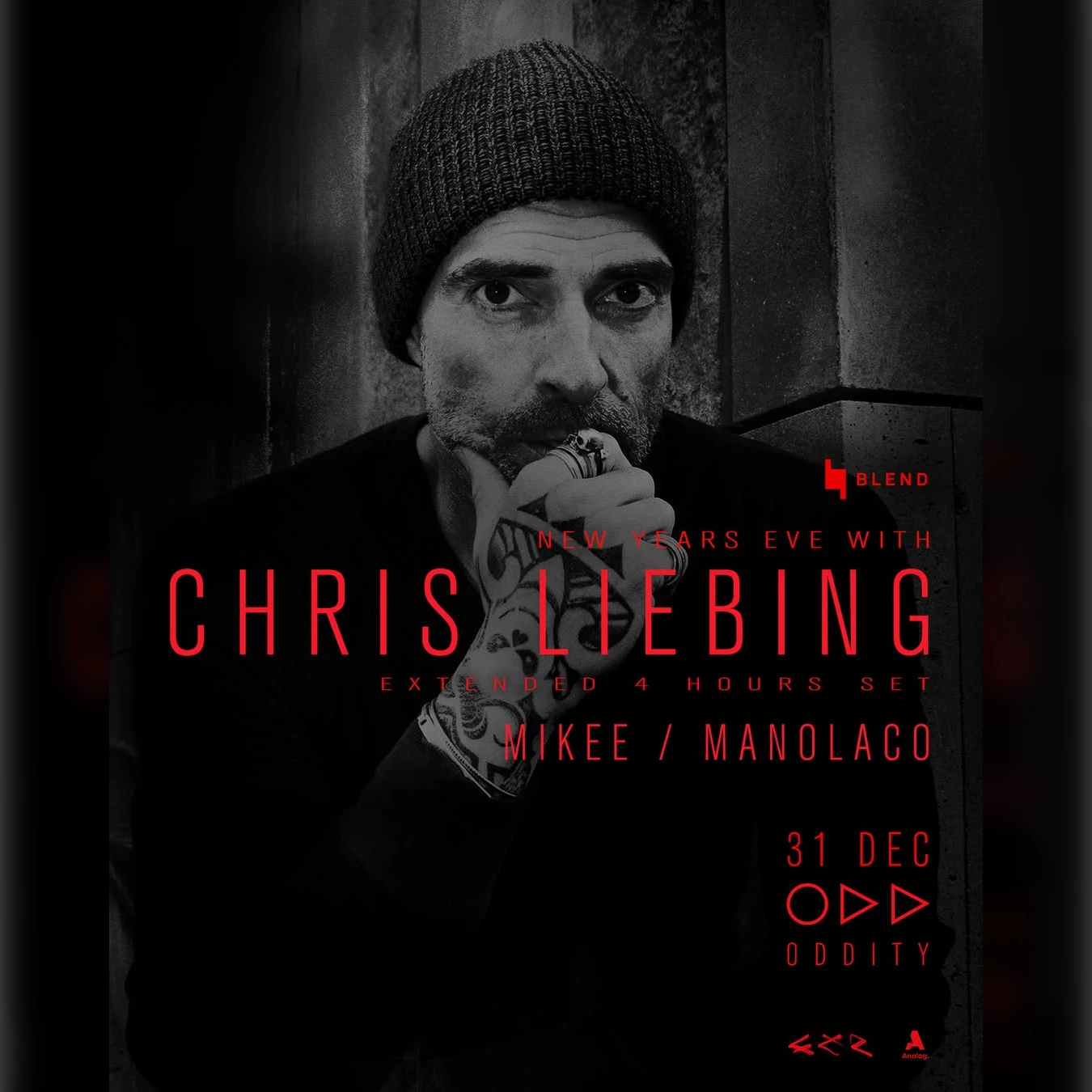 Blend New Year's Eve w/ Chris Liebing