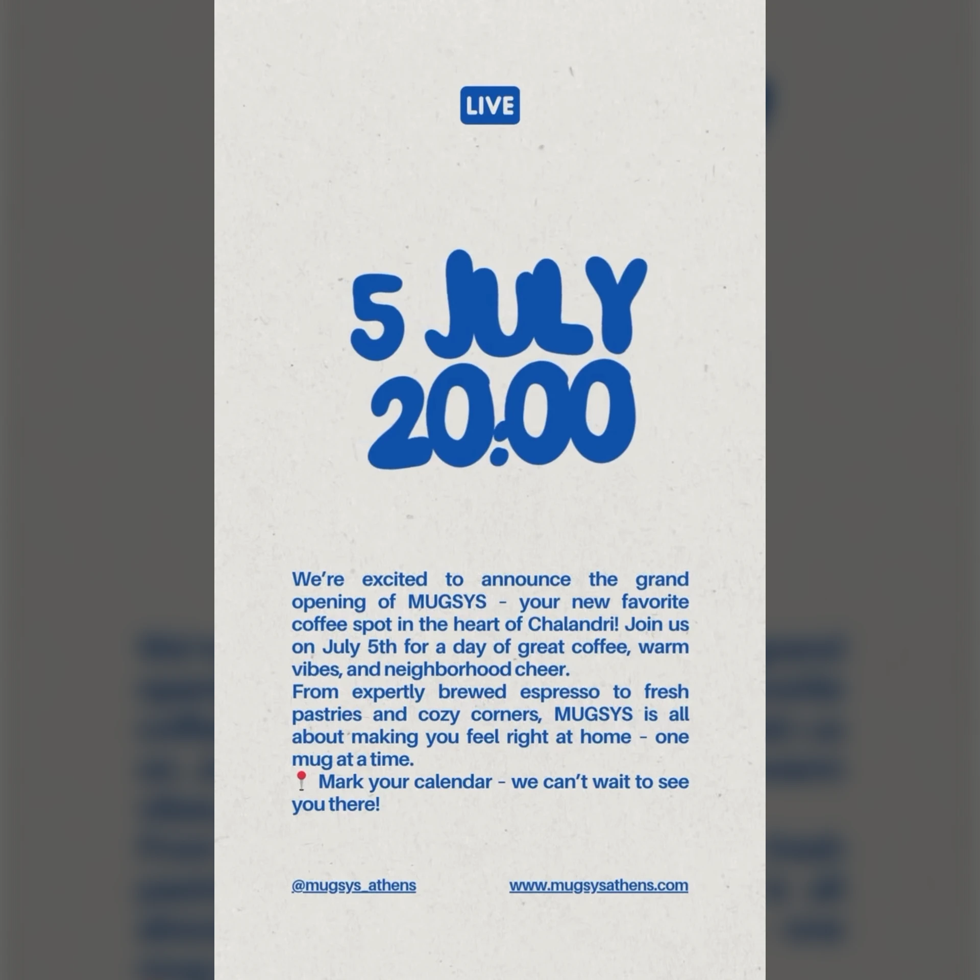 Mugsy's Grand Opening