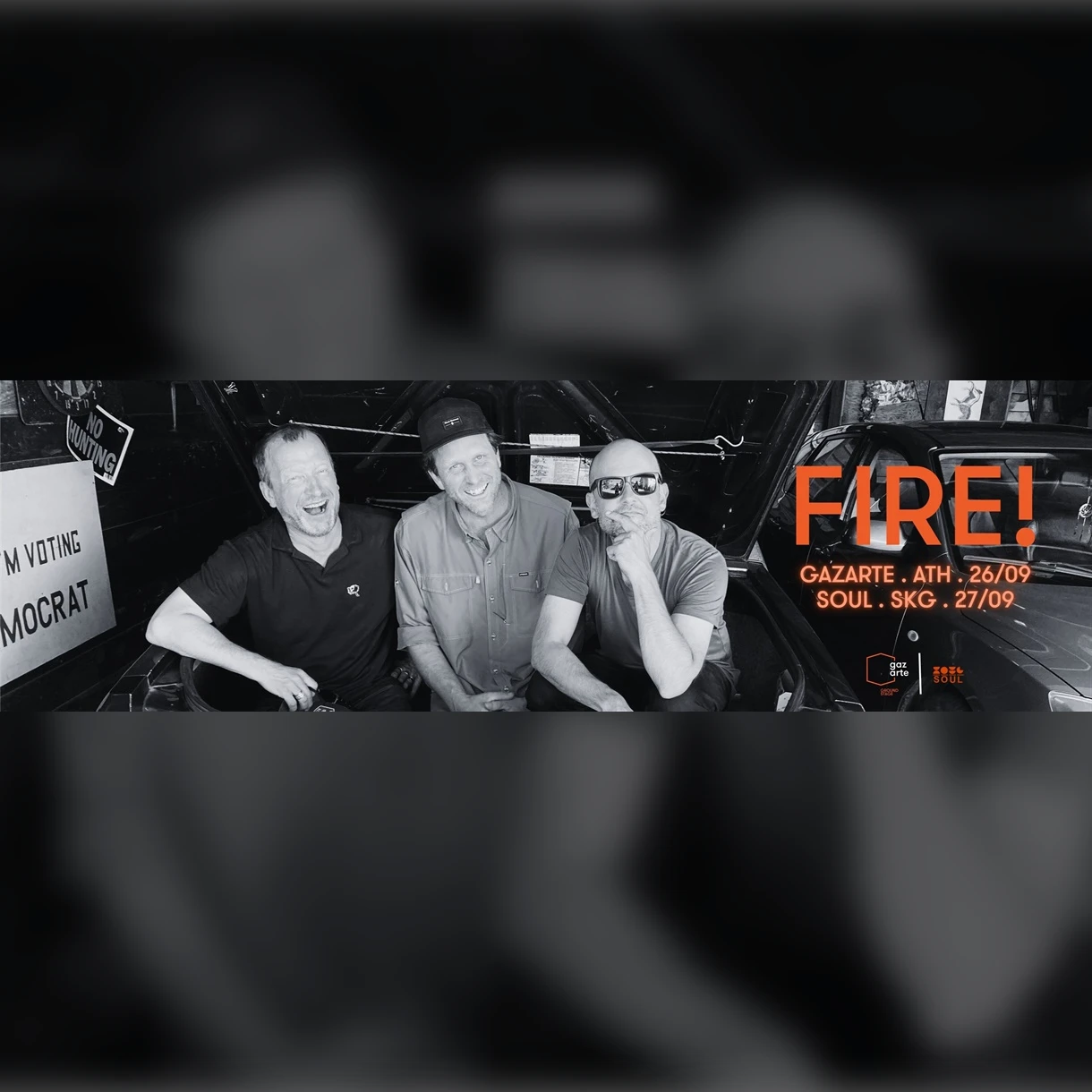 SKG | FIRE! live in Greece