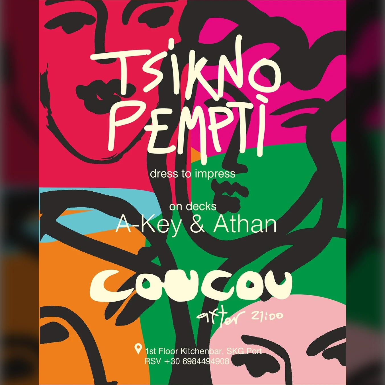 Tsiknopempti with A-key & Athan