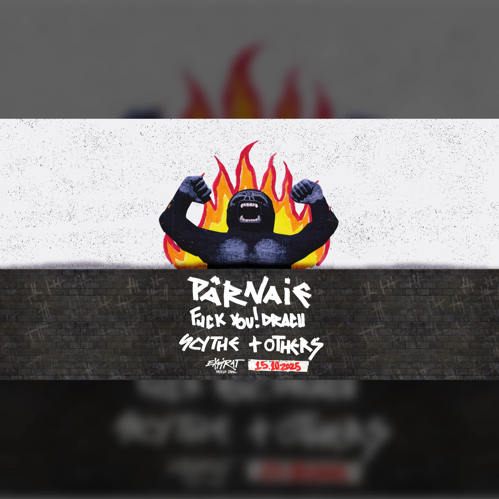 Lansare album Pârnaie „Liberi”, FY!D, Scythe + surprize și vrăjeli • Expirat • 15.10