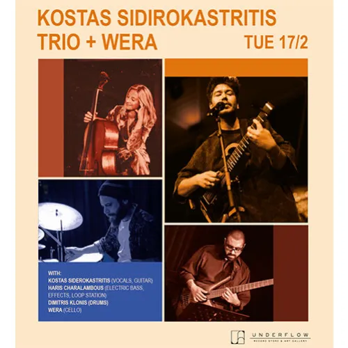 Kostas Sidirokastritis Trio | Wera live
