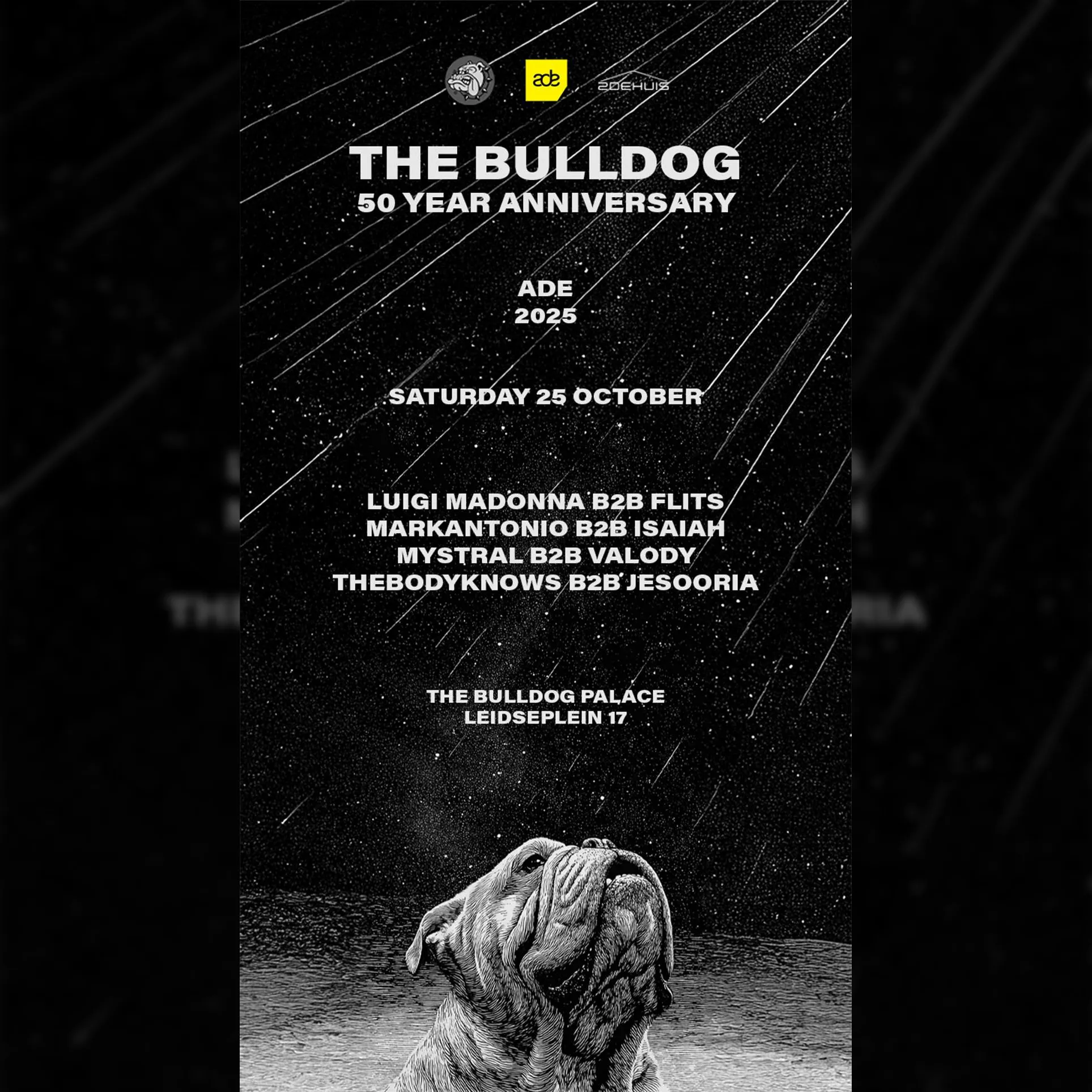 50 YEARS Bulldog x ADE