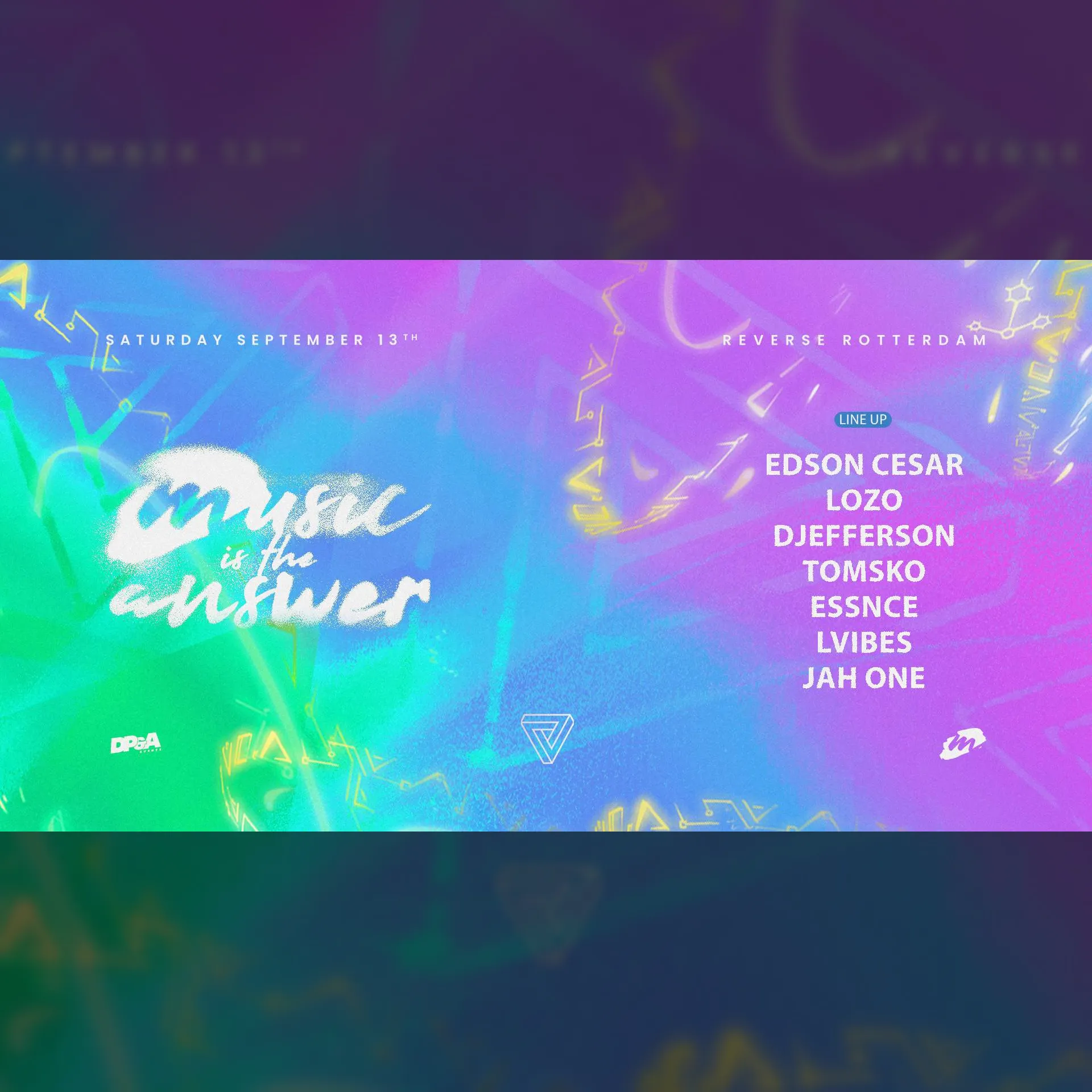 Music is the Answer at Reverse with Edson Cesar with LOZO and many more