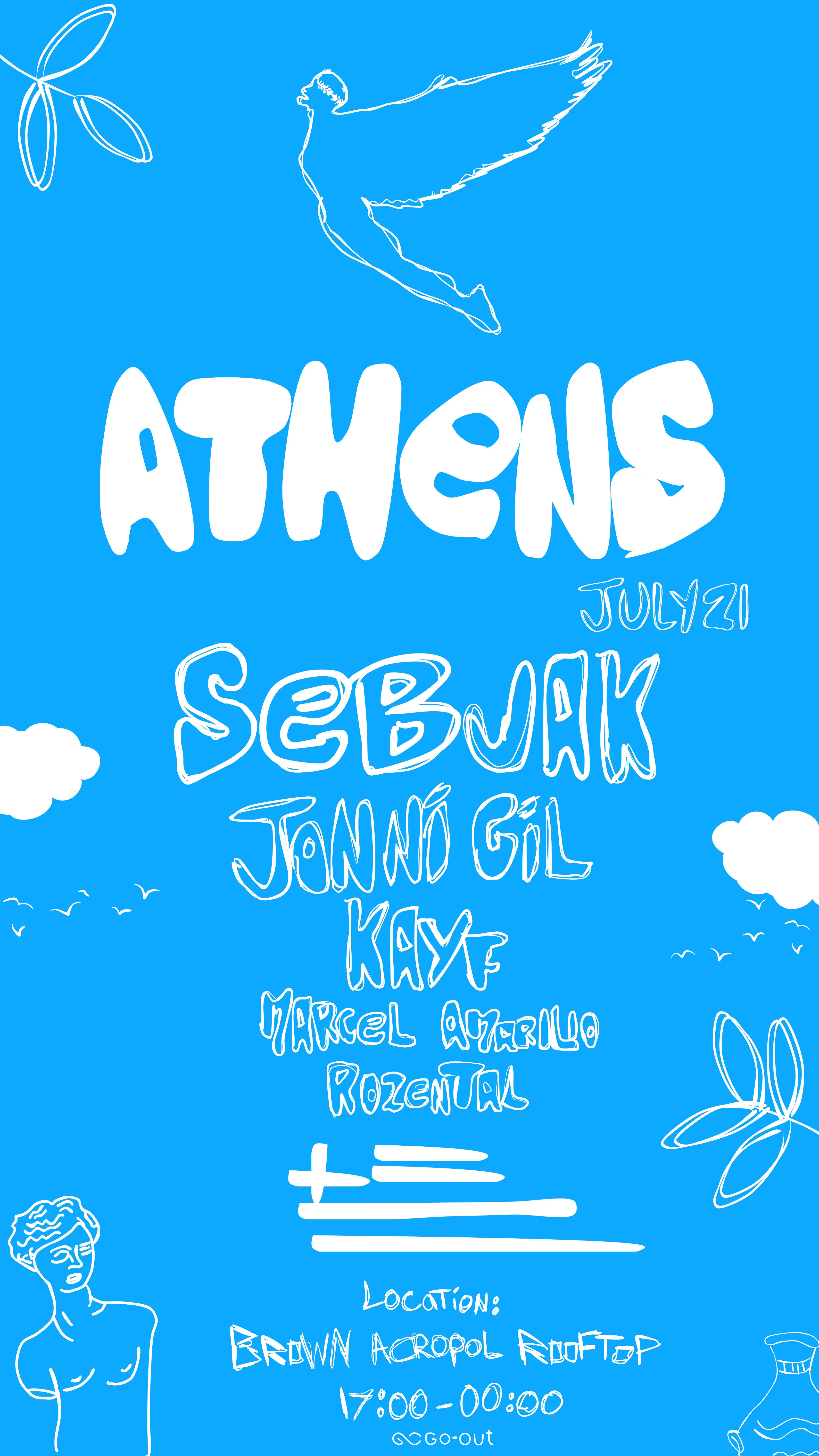 Tsipor with Sebjak in Athens