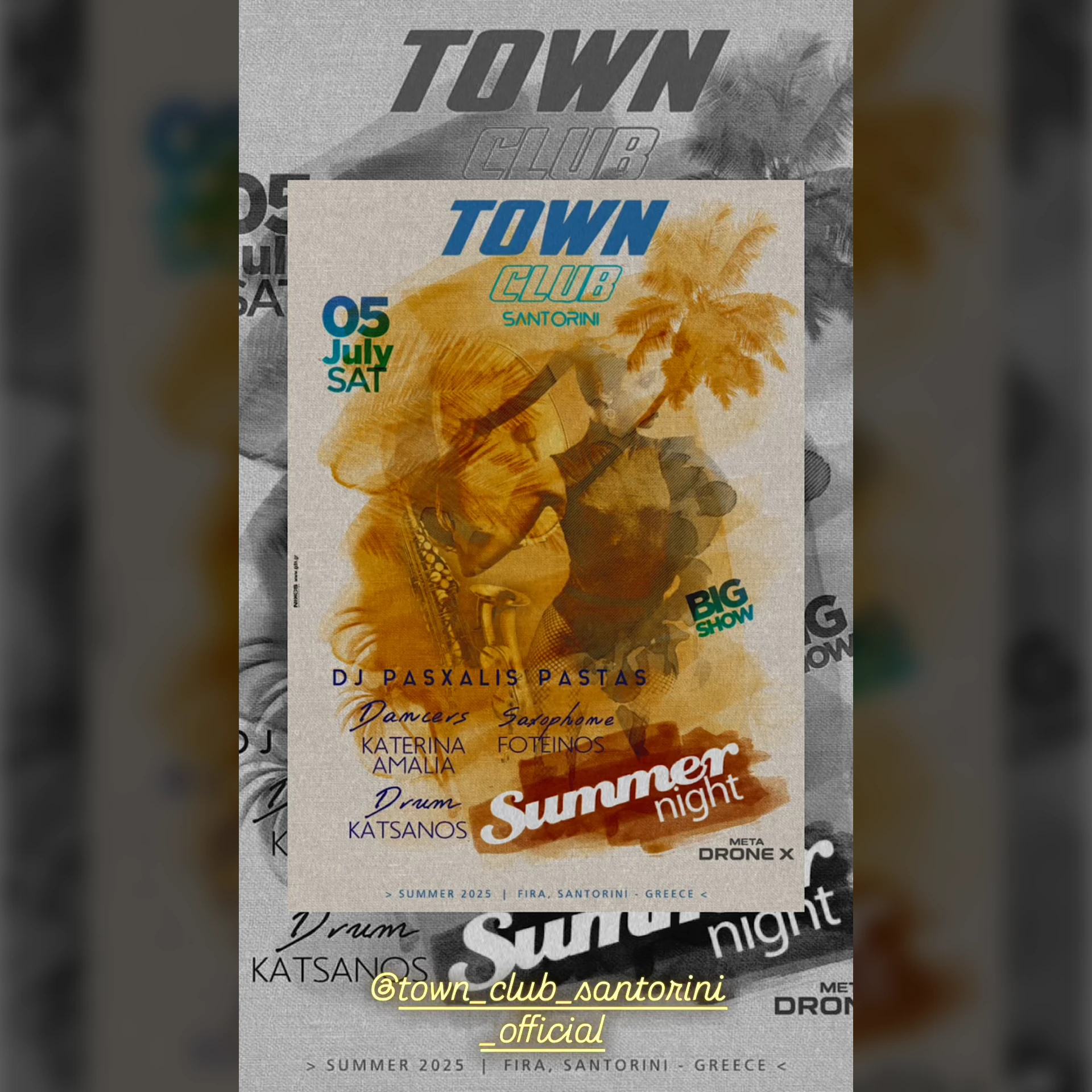 SUMMER NIGHT AT TOWN CLUB