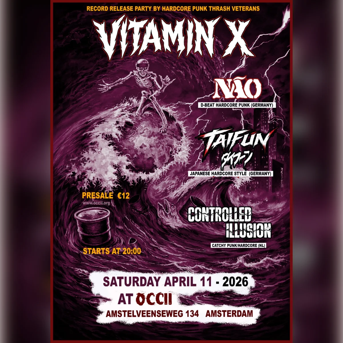 Vitamin X + Nâo + Taifun + Controlled Illusion