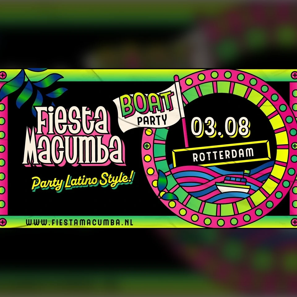Fiesta Macumba Boat Party Rotterdam