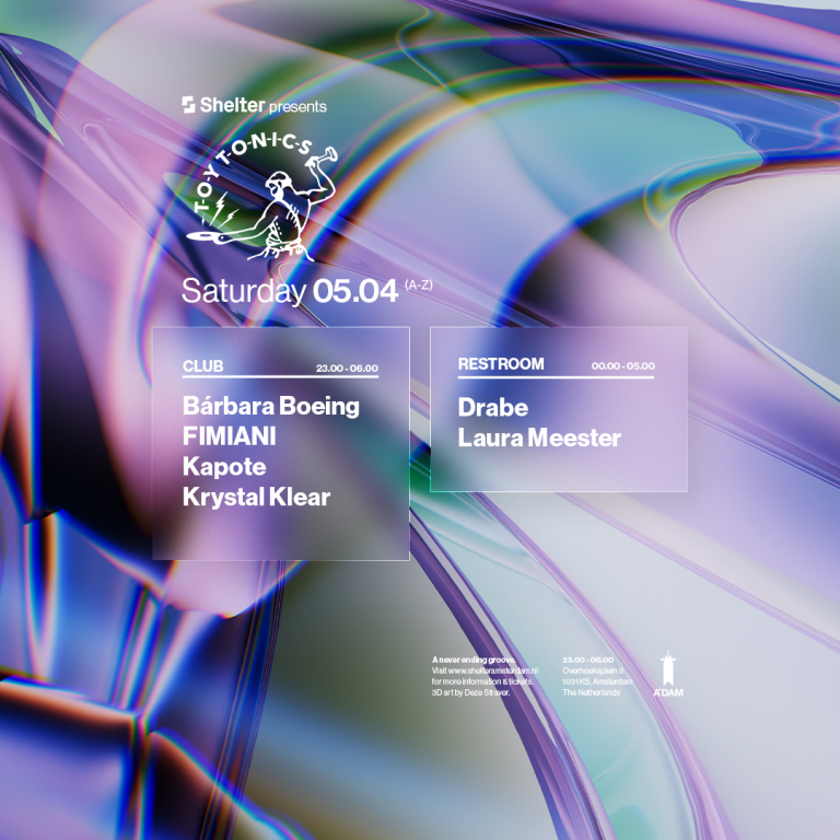 Shelter presents: Toy Tonics