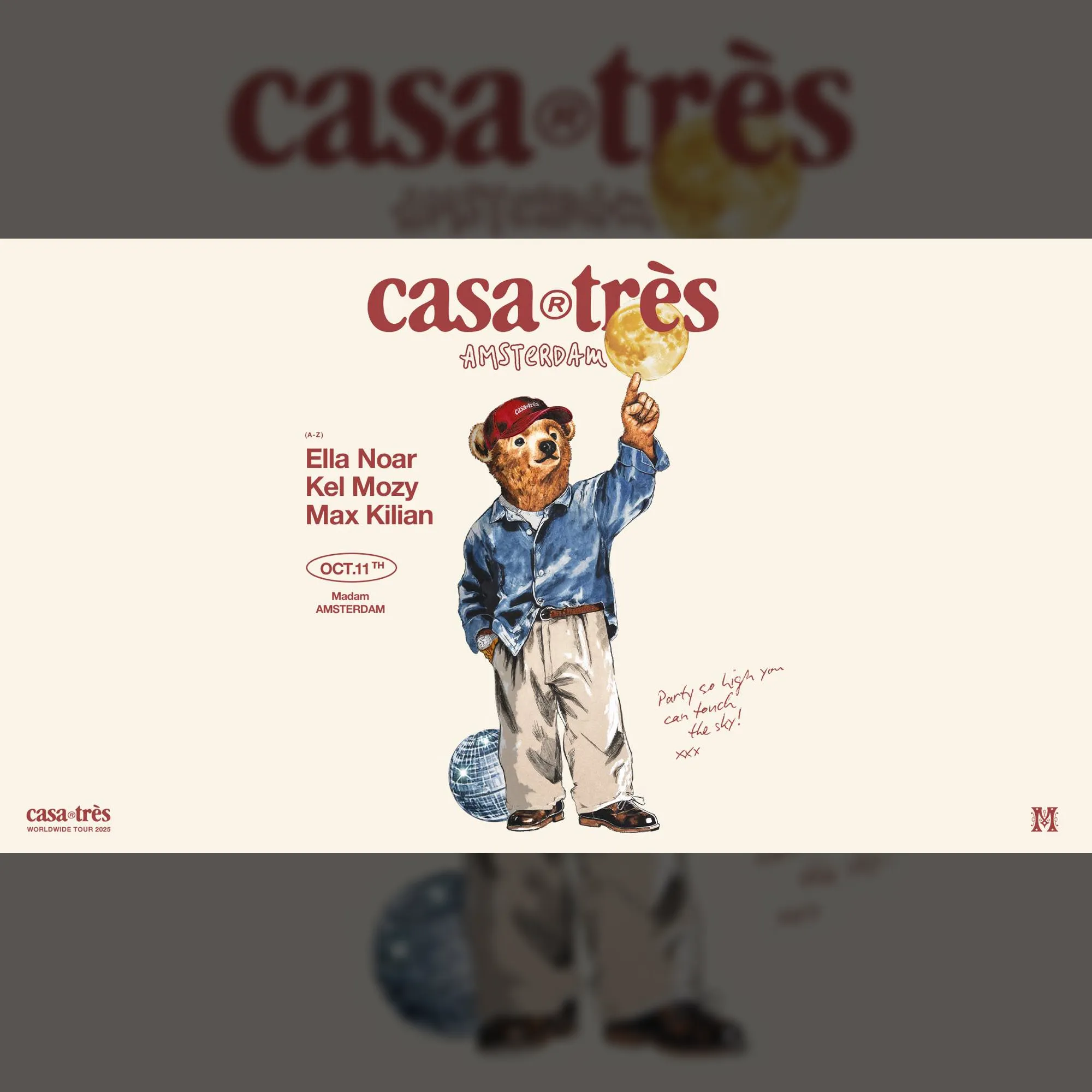 Madam by Night invites: Casa Très