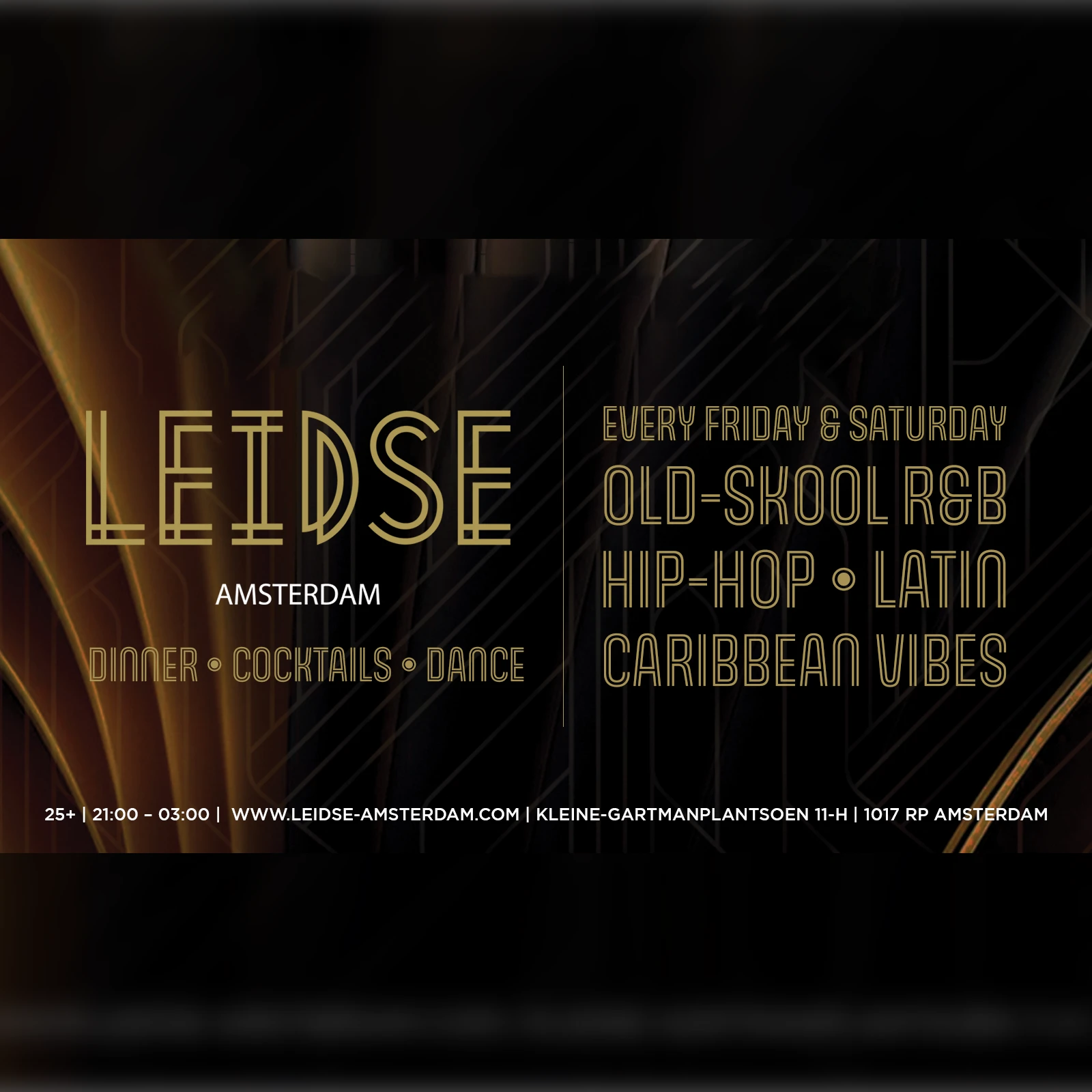 OLD-SKOOL R&B • HIP-HOP • LATIN • CARIBBEAN VIBES