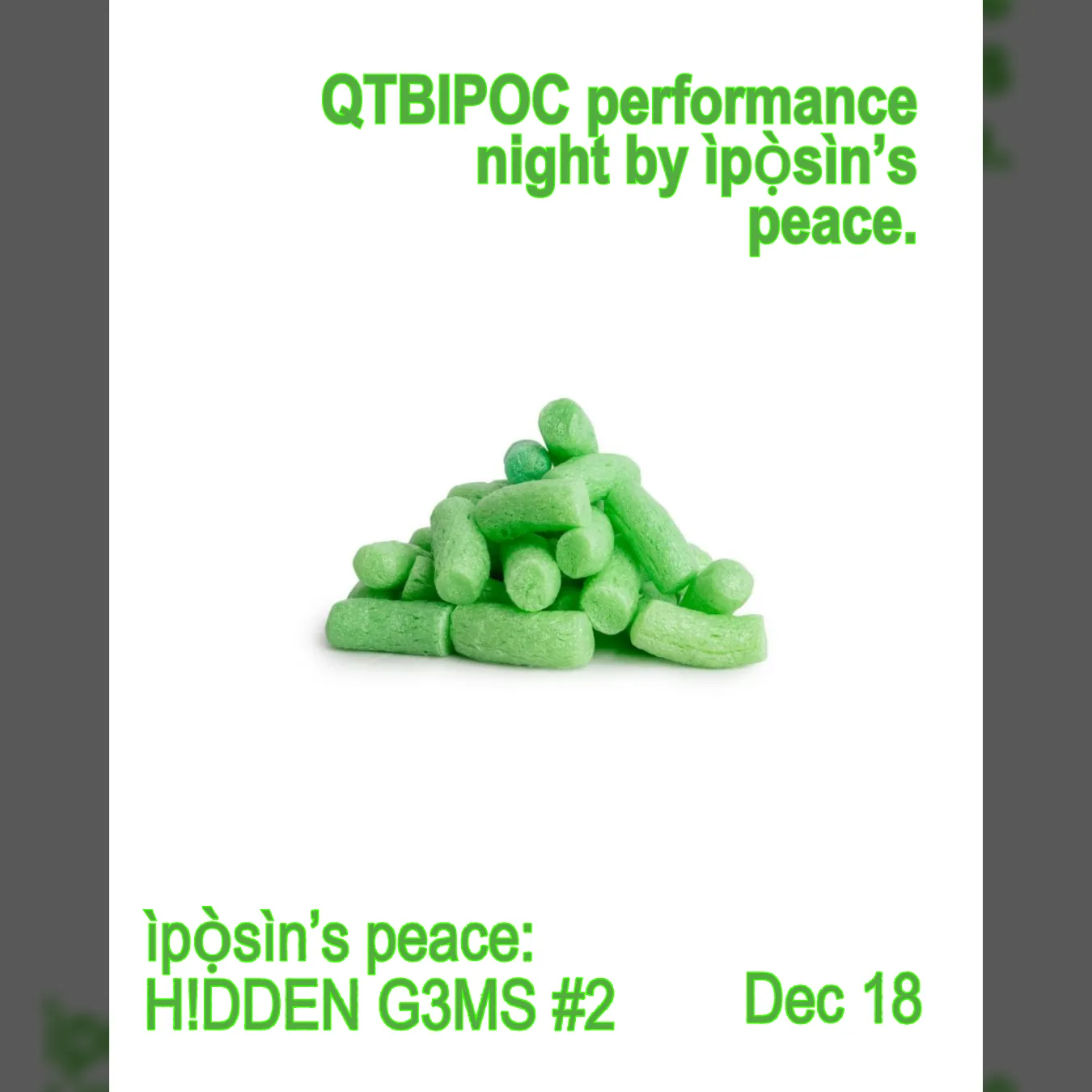 ìpọ̀sìn's peace: H!DDEN G3MS #2