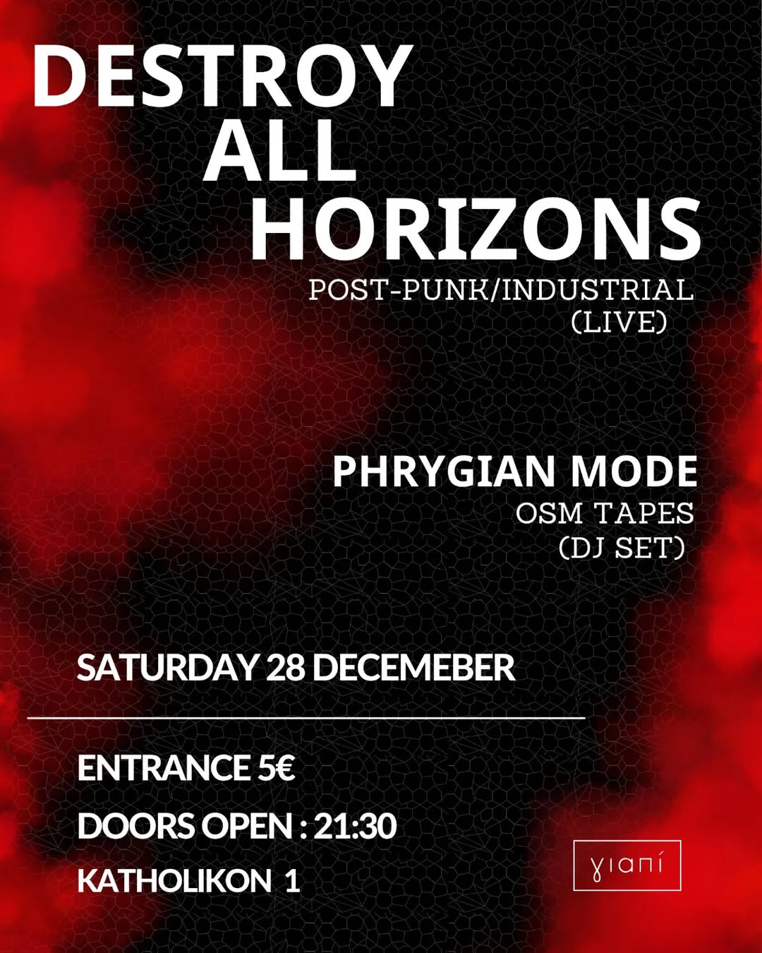 Destroy All Horizons || Live at Giapi + Dj Set Phrygian Mode