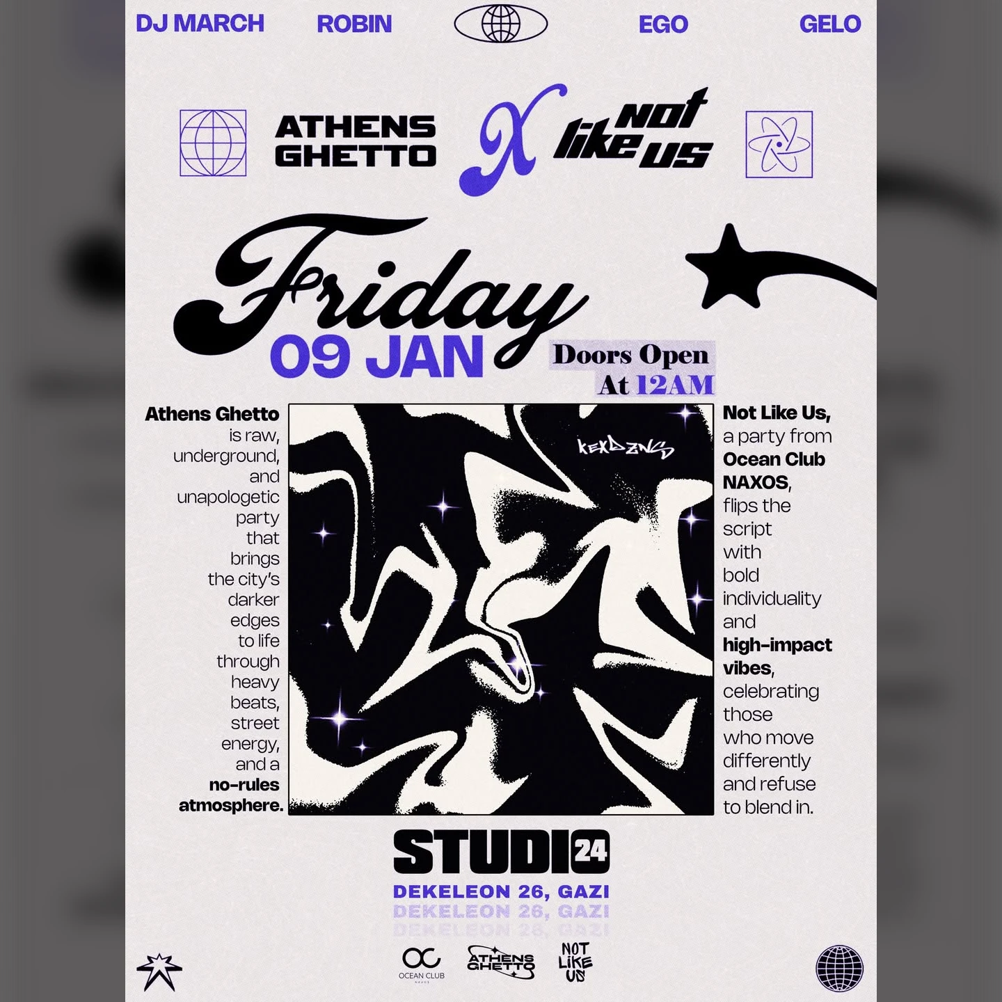 Athens Ghetto x Not Like Us