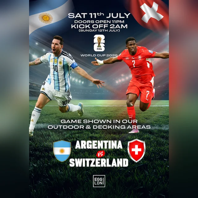 Argentina Fanzone: Argentina v Switzerland