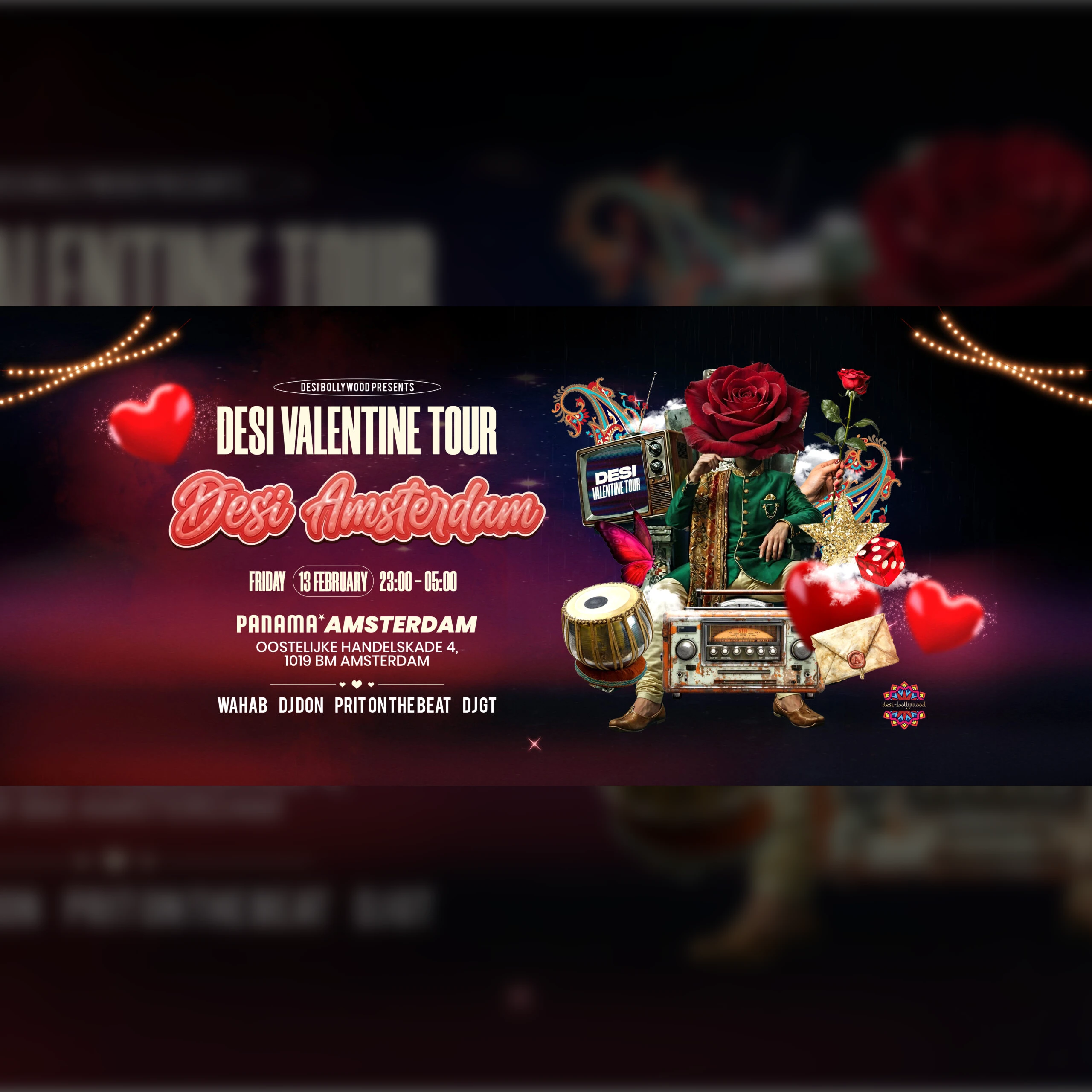 Desi Valentine Tour
