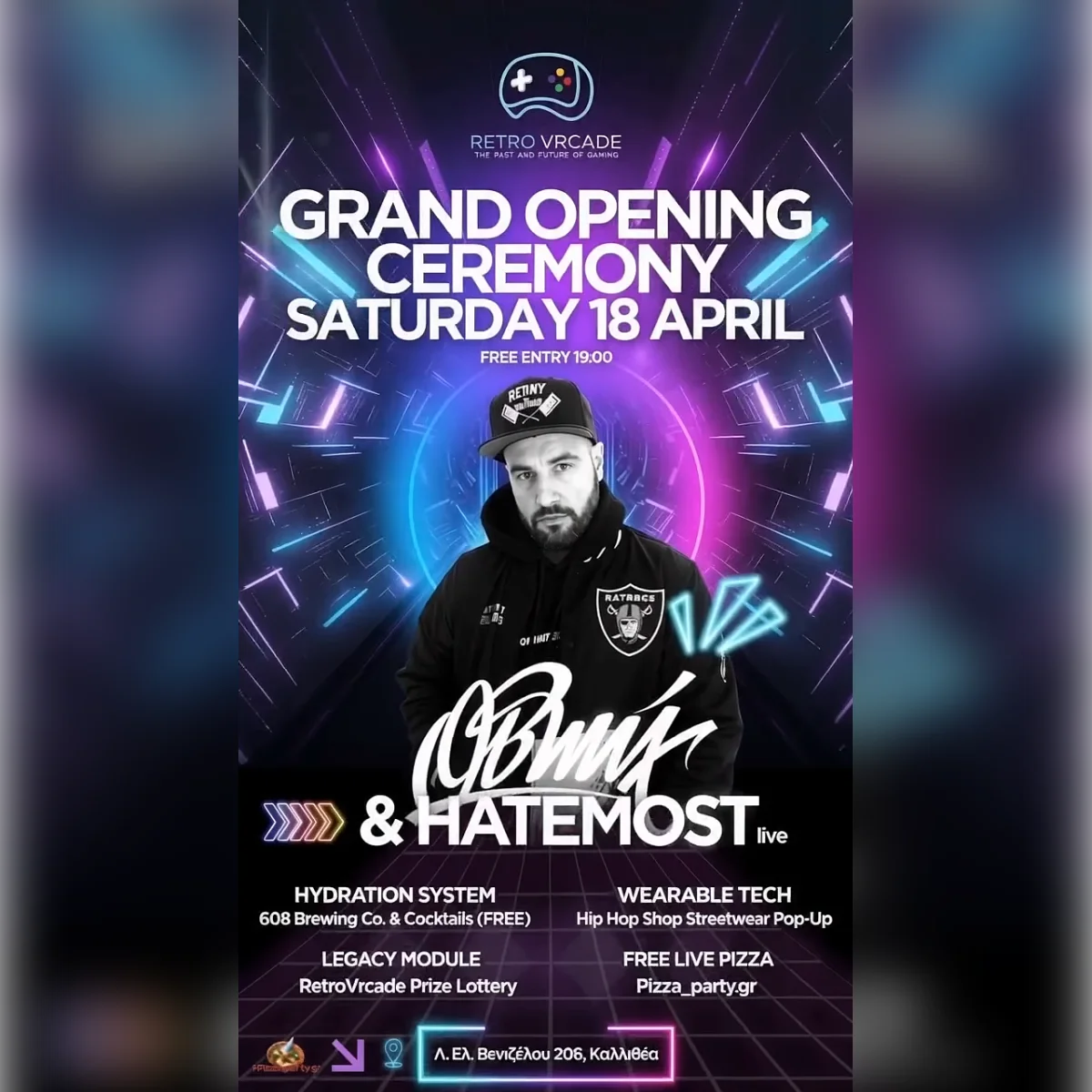 Grand Opening Ceremony with Qbmix & Hatemost