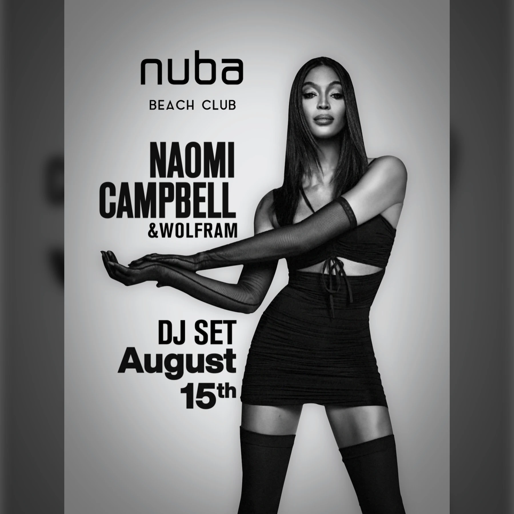 NAOMI CAMPBELL & WOLFRAM 