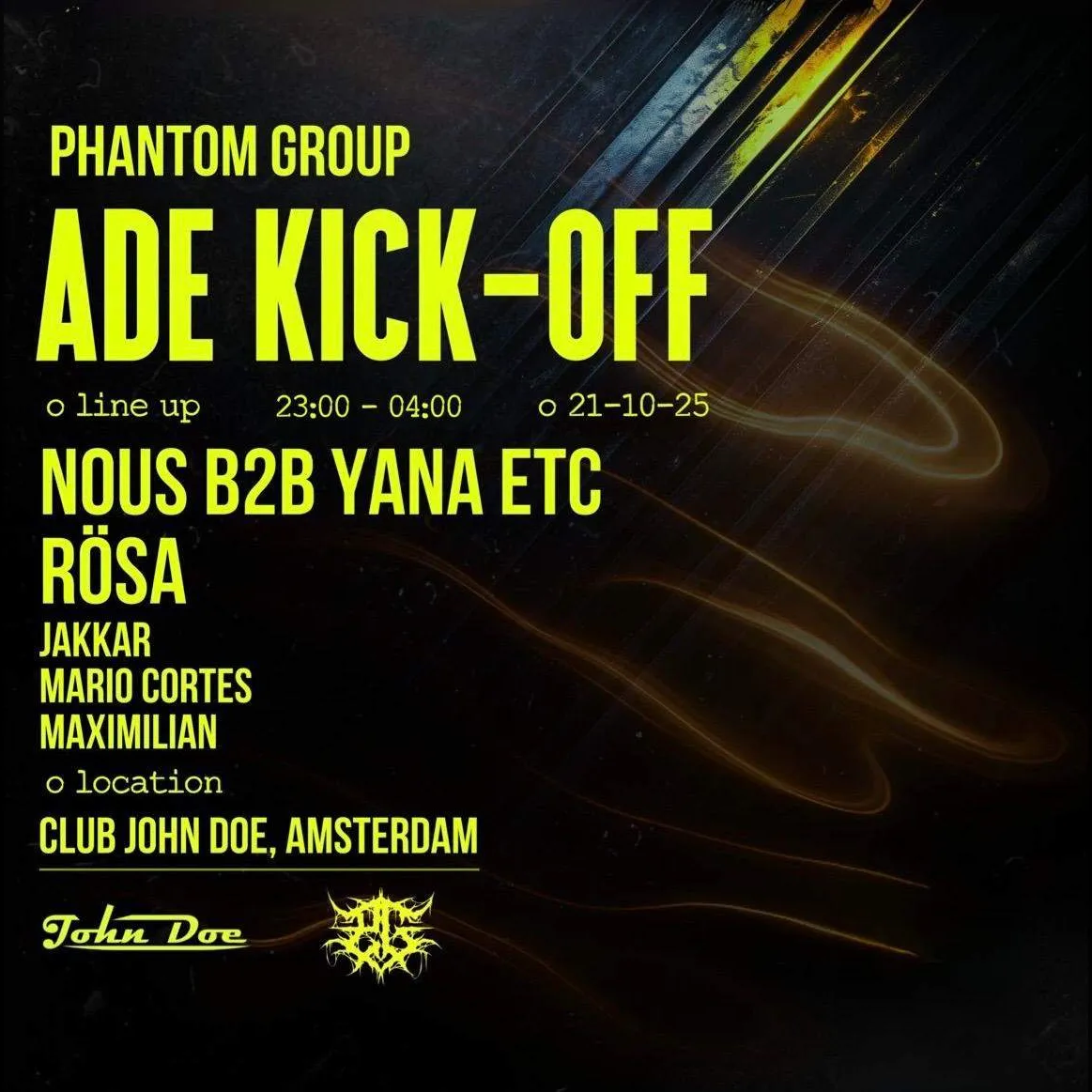 PHANTOM GROUP: ADE KICK OFF
