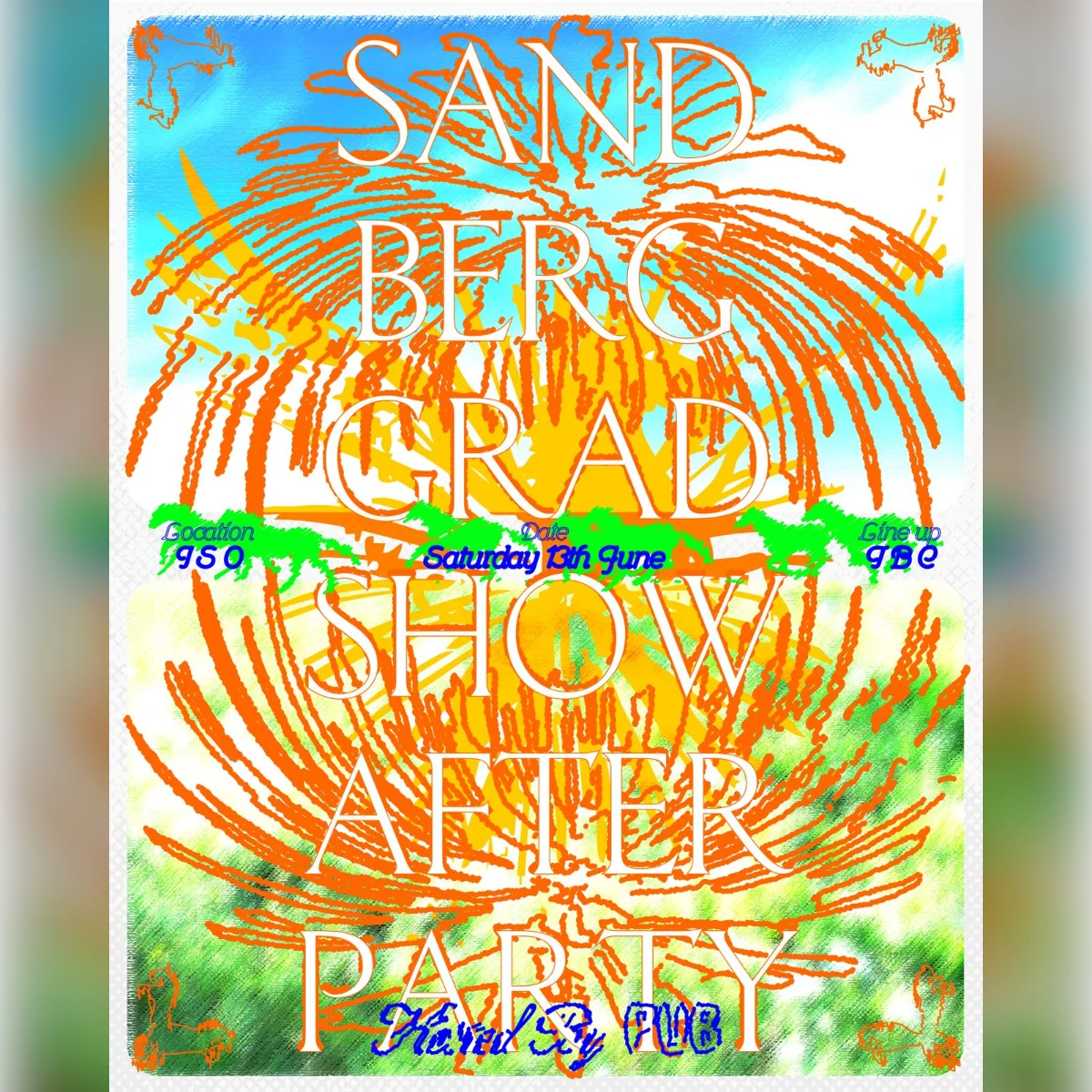 Giddy-up! Sandberg Grad Show 2026 After Party