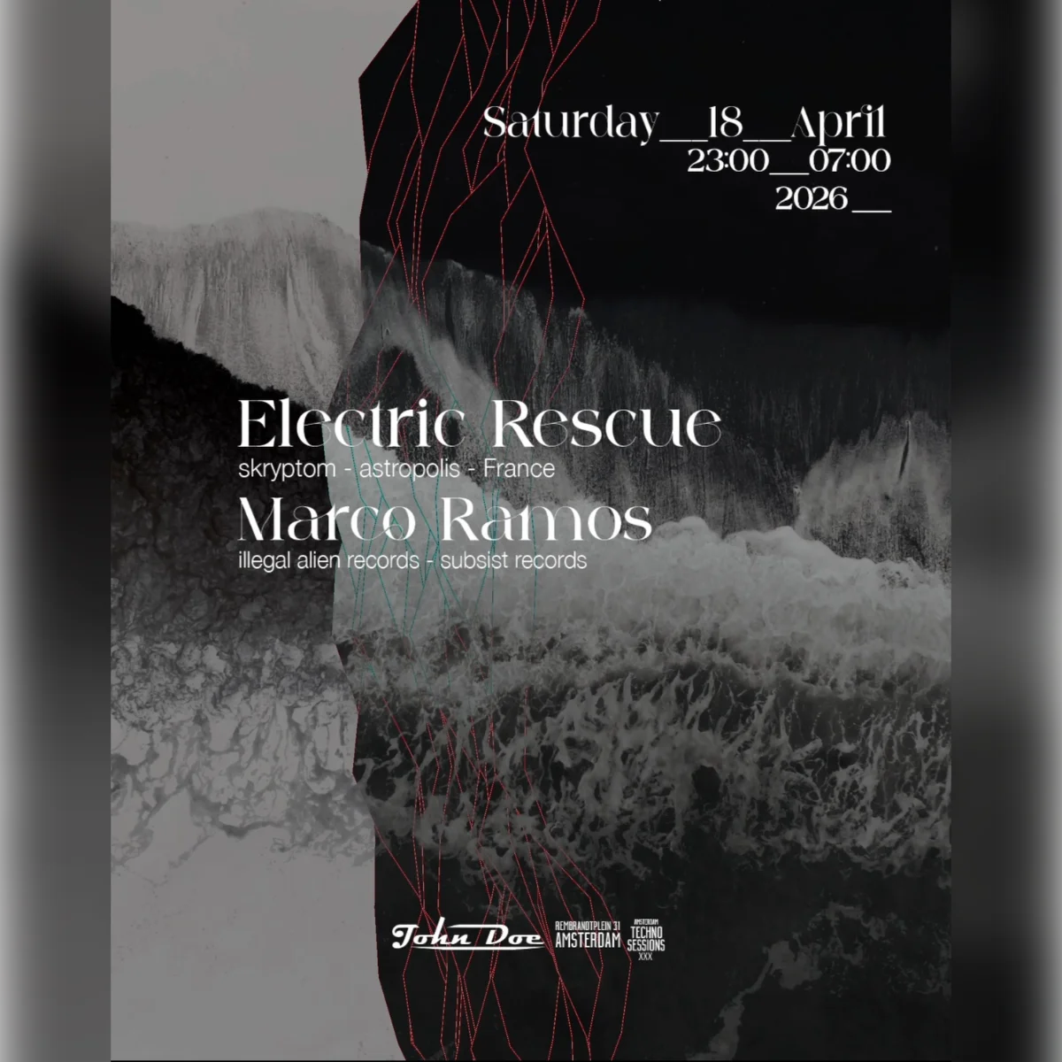 Amsterdam Techno Sessions with Electric Rescue (Skryptöm - Möd3rn) FR
