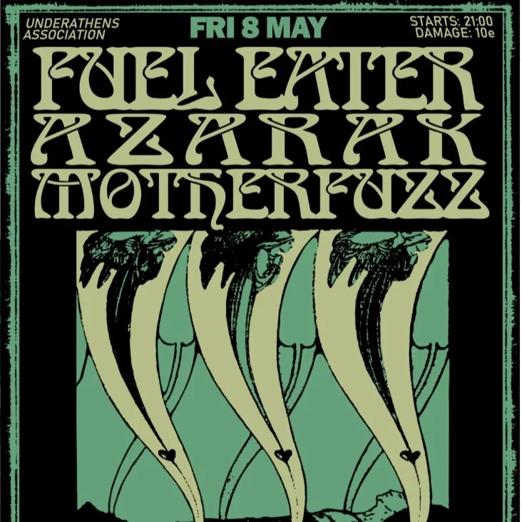 Fuel Eater / Azarak / MotherfuzzBand